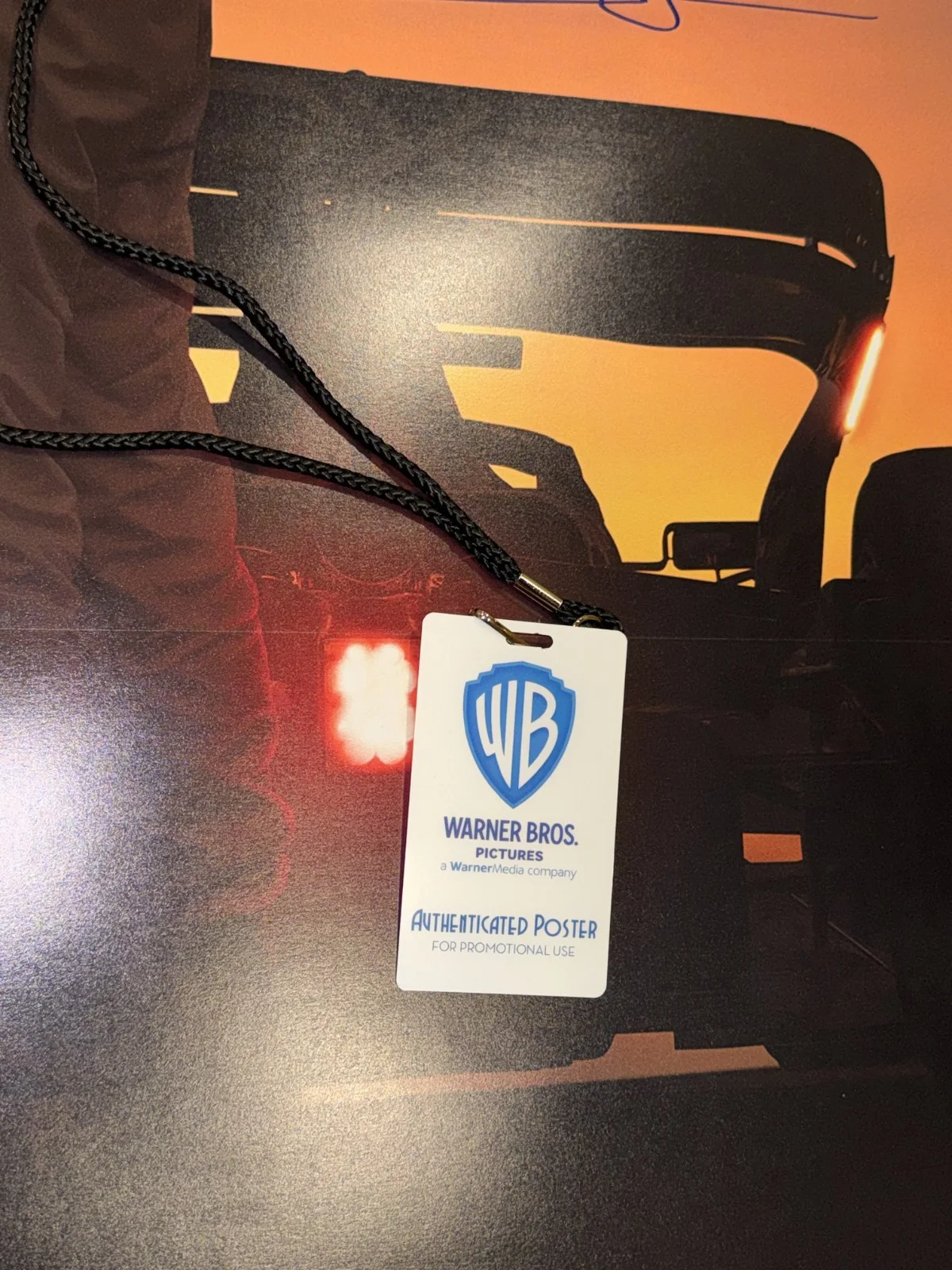 F1 The Movie 2025 Movie Poster Cast Signed COA Brad Pitt Damson Idris Racing WOW, изображение 4