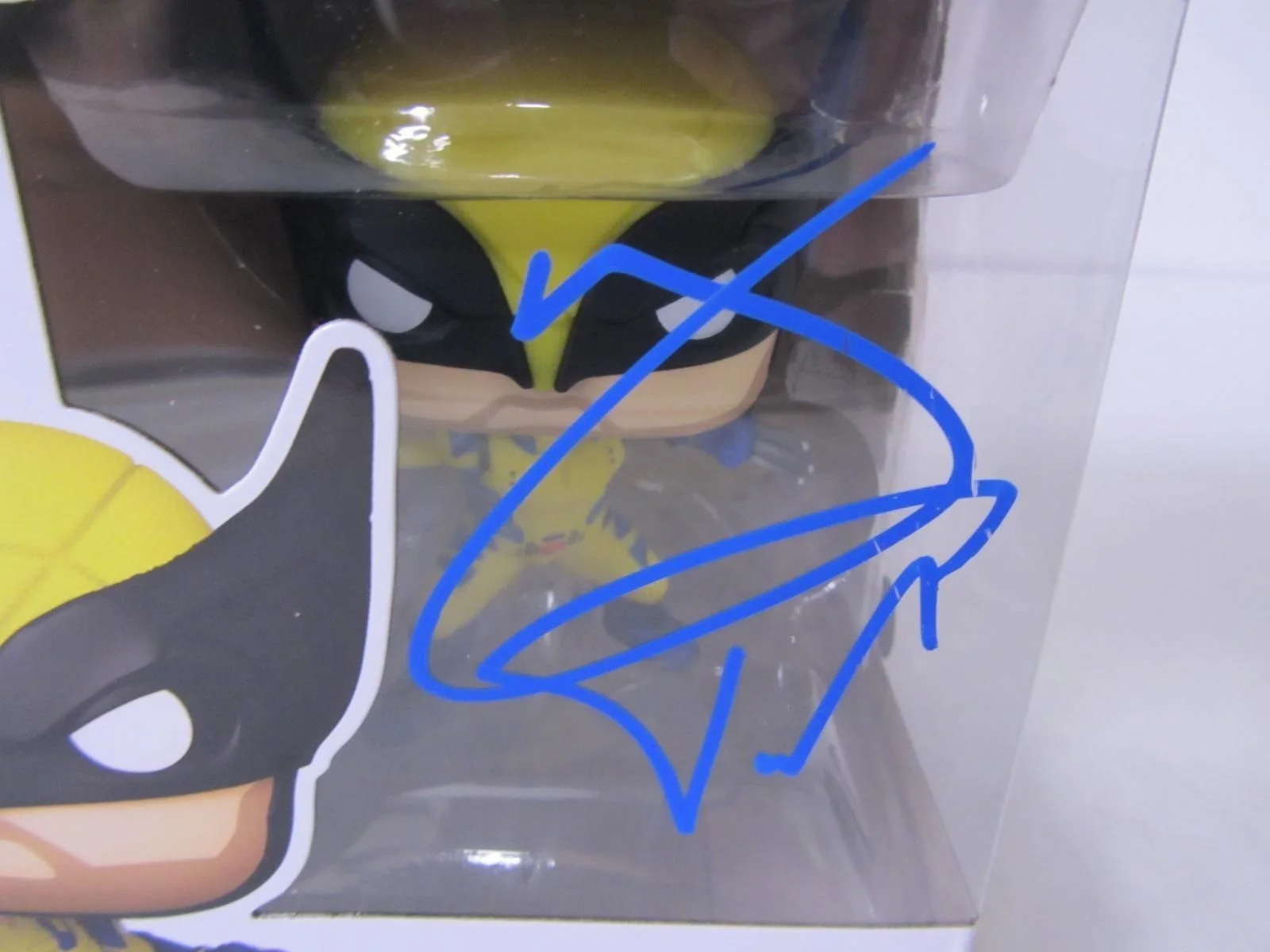 Hugh Jackman — Hugh Jackman signed Funko Pop Wolverine 1363 Marvel W/ Coa And Protector, image 2