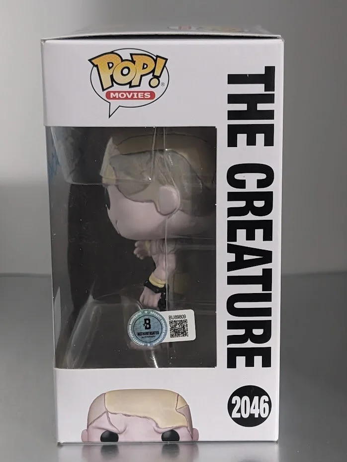 Guillermo Del Toro — Guillermo Del Toro Autographed Signed Funko Pop #2046 Frankenstein The Creature, изображение 2
