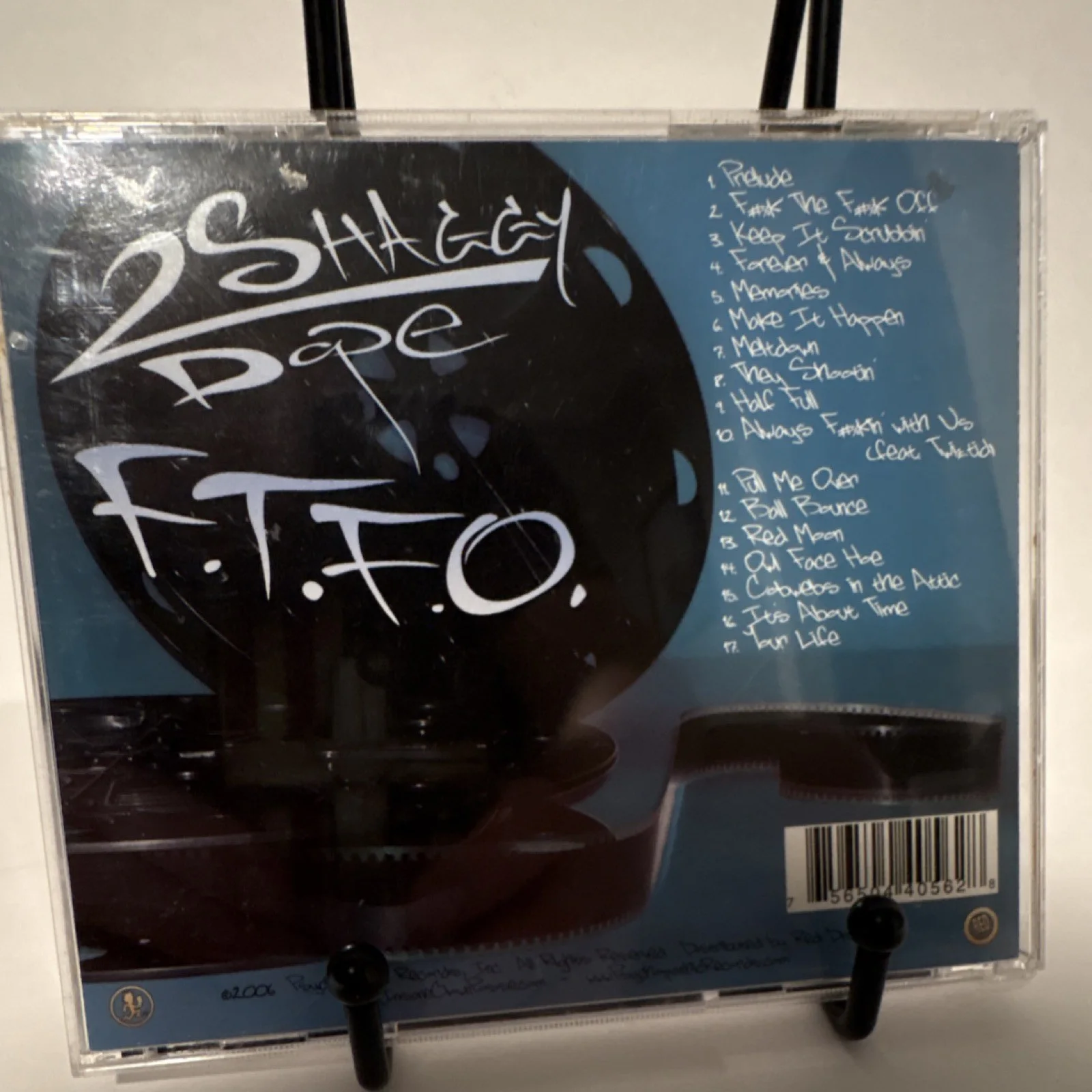 Shaggy 2 Dope F.T.F.O. Signed CD & Booklet Jewel Case Original Music Auto NA, изображение 2