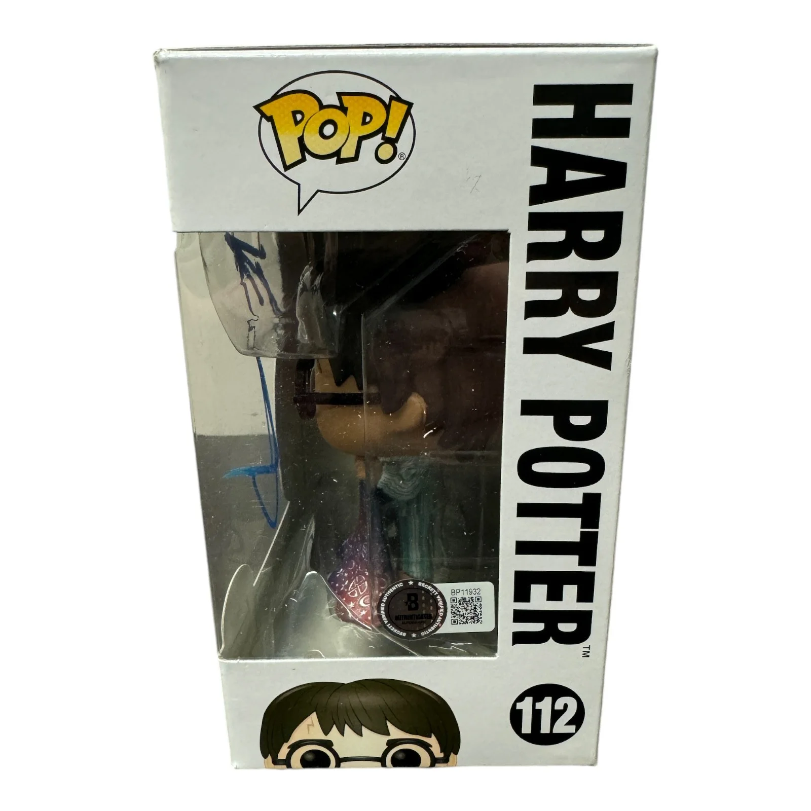 DANIEL RADCLIFFE — DANIEL RADCLIFFE SIGNED AUTOGRAPH FUNKO POP 112 HARRY POTTER BECKETT BAS COA, изображение 2