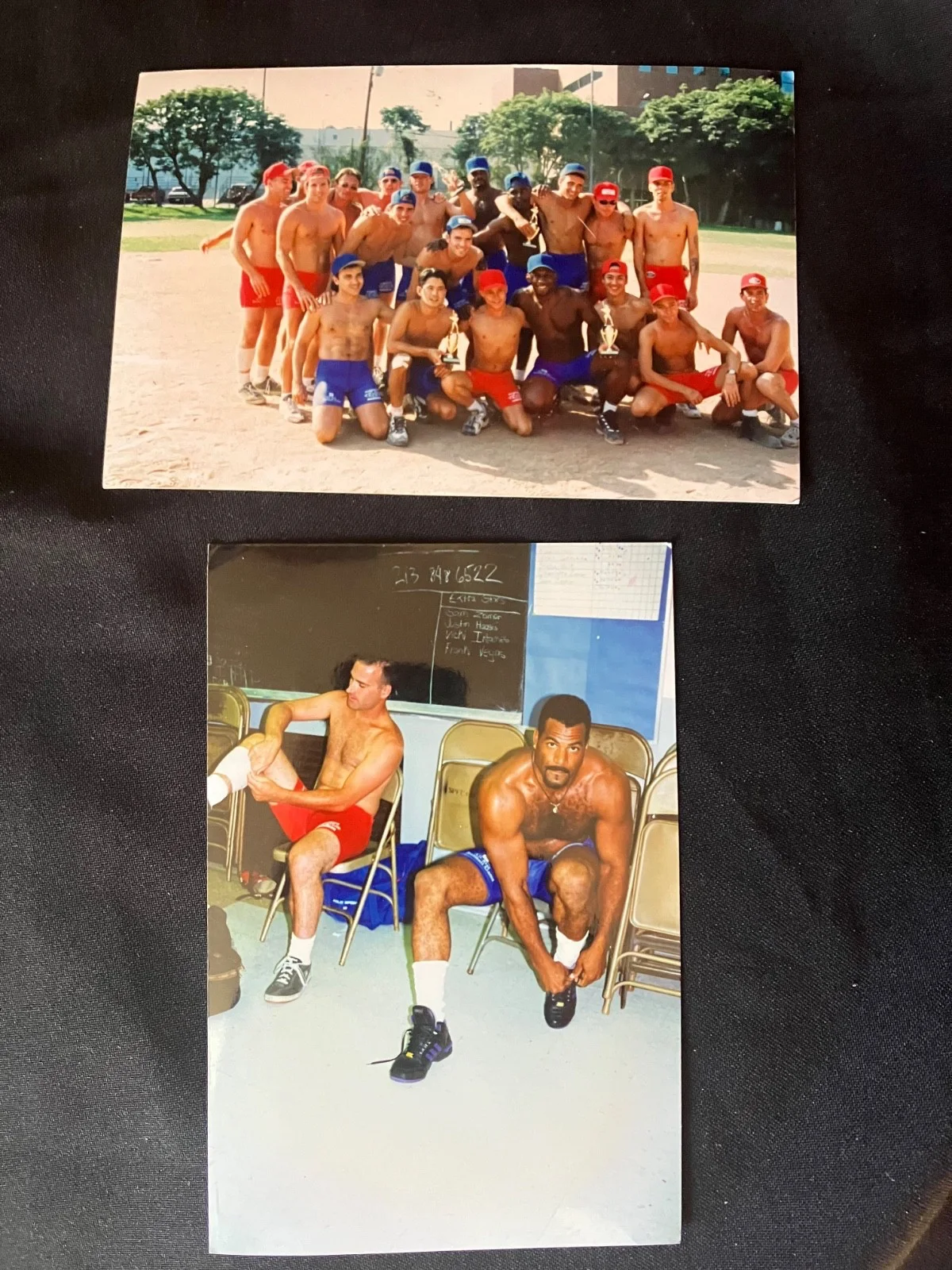GAY Pornstar BO STALLION Autographed Shorts Photos & Program Free Ship, изображение 2