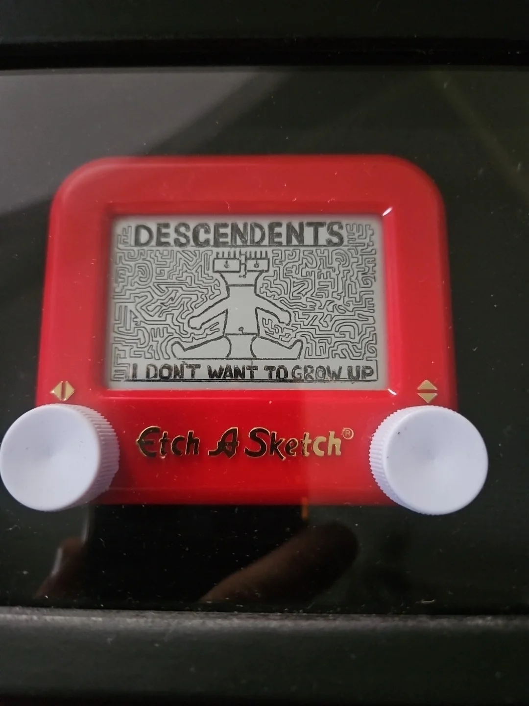 Custom Framed Descendents "I Don't Want To Grow Up" Etch A Sketch Art - Milo, image 5