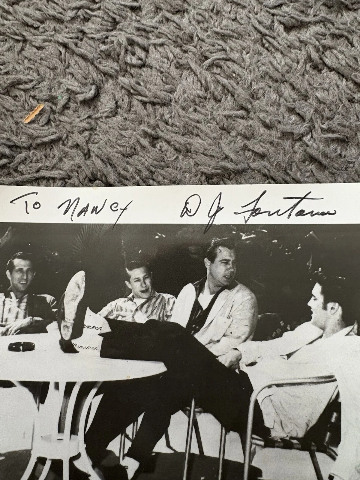 D.J. FONTANA HAND SIGNED ORIGINAL AUTOGRAPH 8x10 PHOTO Elvis Presley Drummer, изображение 5