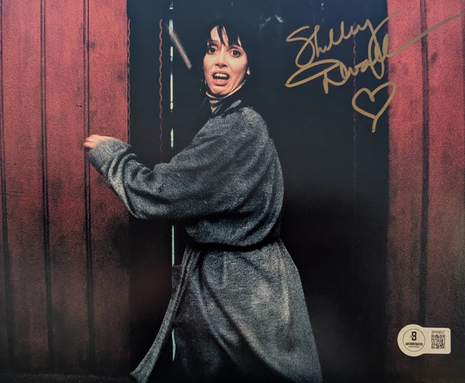 Shelley Duvall — Shelley Duvall Signed 8x10 The Shining Photo Beckett COA