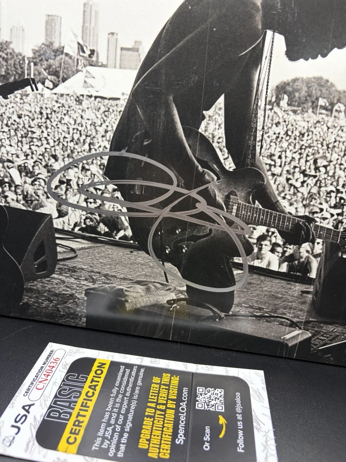 Gary Clark Jr. Signed Live LP Vinyl Record LP JSA COA, image 2