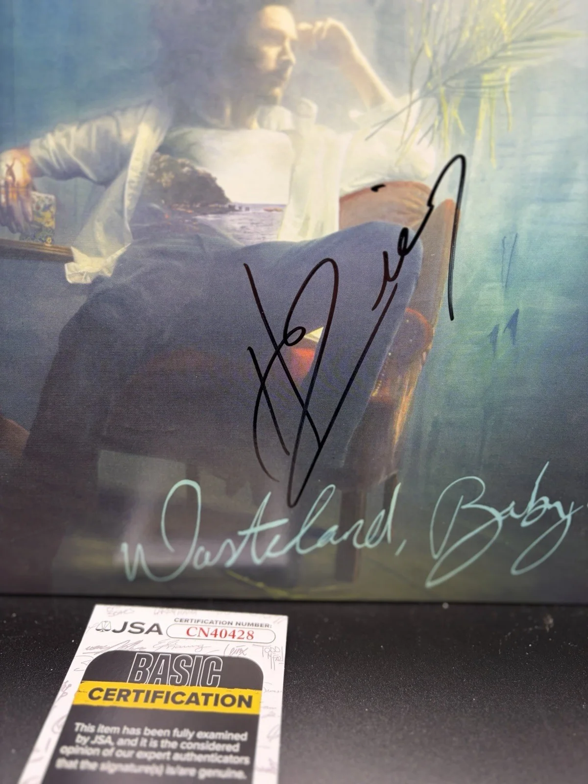 Hozier JSA Autograph Signed Album Vinyl Record Wasteland Baby, изображение 2