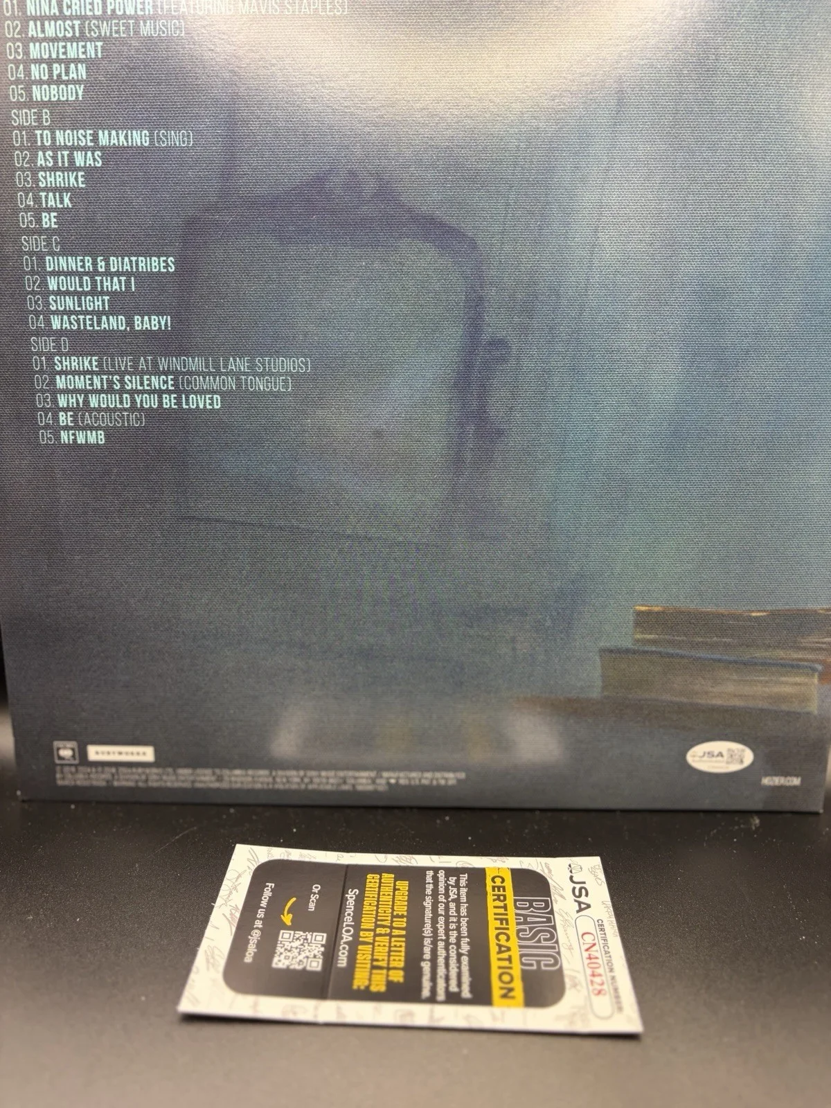 Hozier JSA Autograph Signed Album Vinyl Record Wasteland Baby, изображение 3