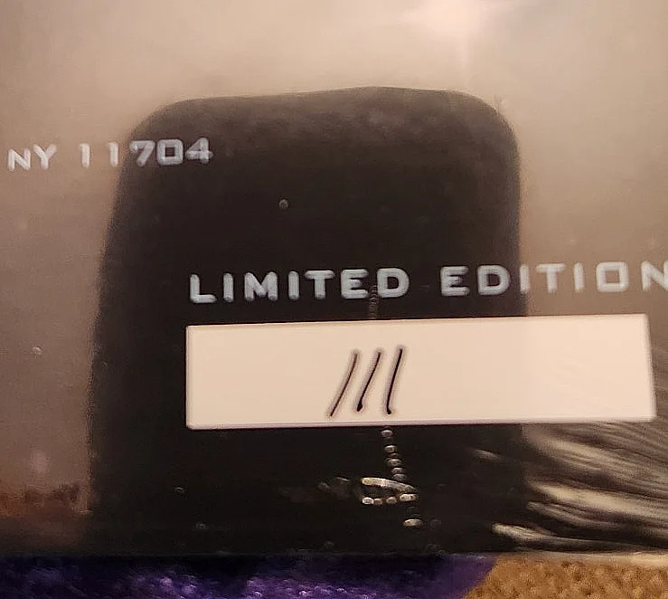 kiss ACE FREHLEY SIGNED anomaly sealed cover JSA LETTER Z66635, image 2