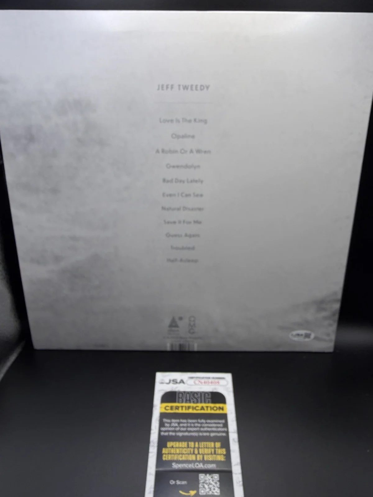 Jeff Tweedy Signed WILCO Signed Vinyl LP Album JSA COA, image 2