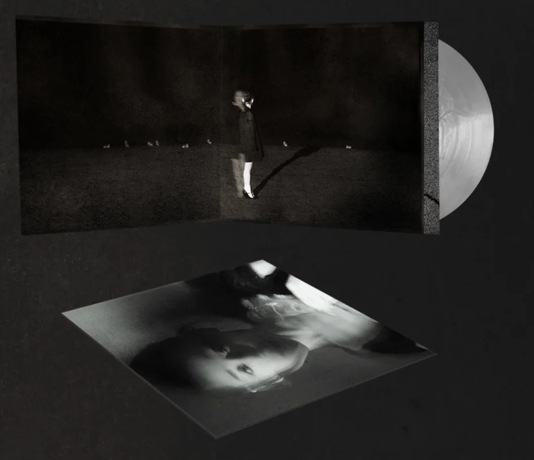 Ariana Grande Petal SIGNED Vinyl Translucent Pearly White LP PREORDER, image 3