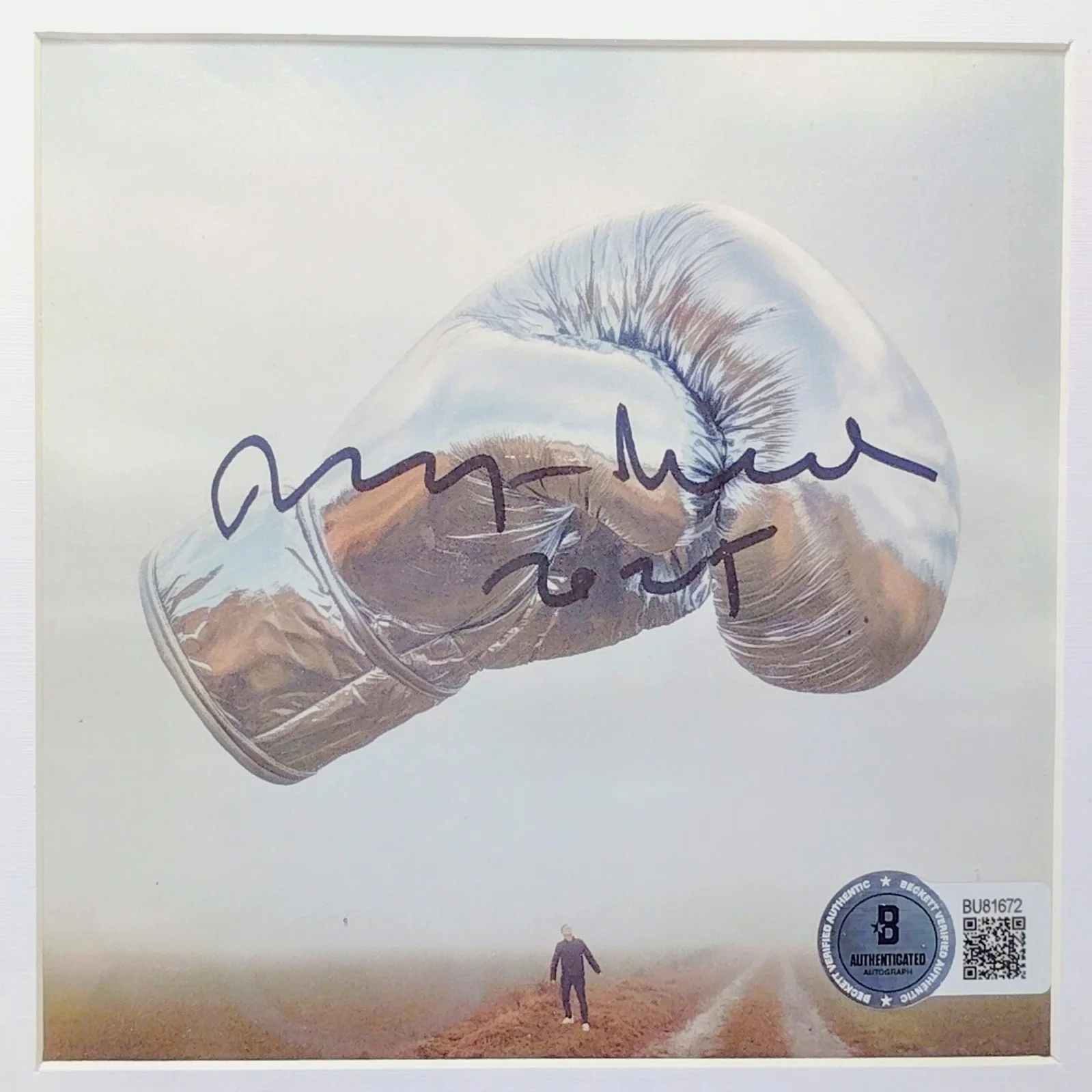 Bryan Adams — Bryan Adams Signed Roll With The Punches CD Framed Beckett BAS COA Rock Music, image 2