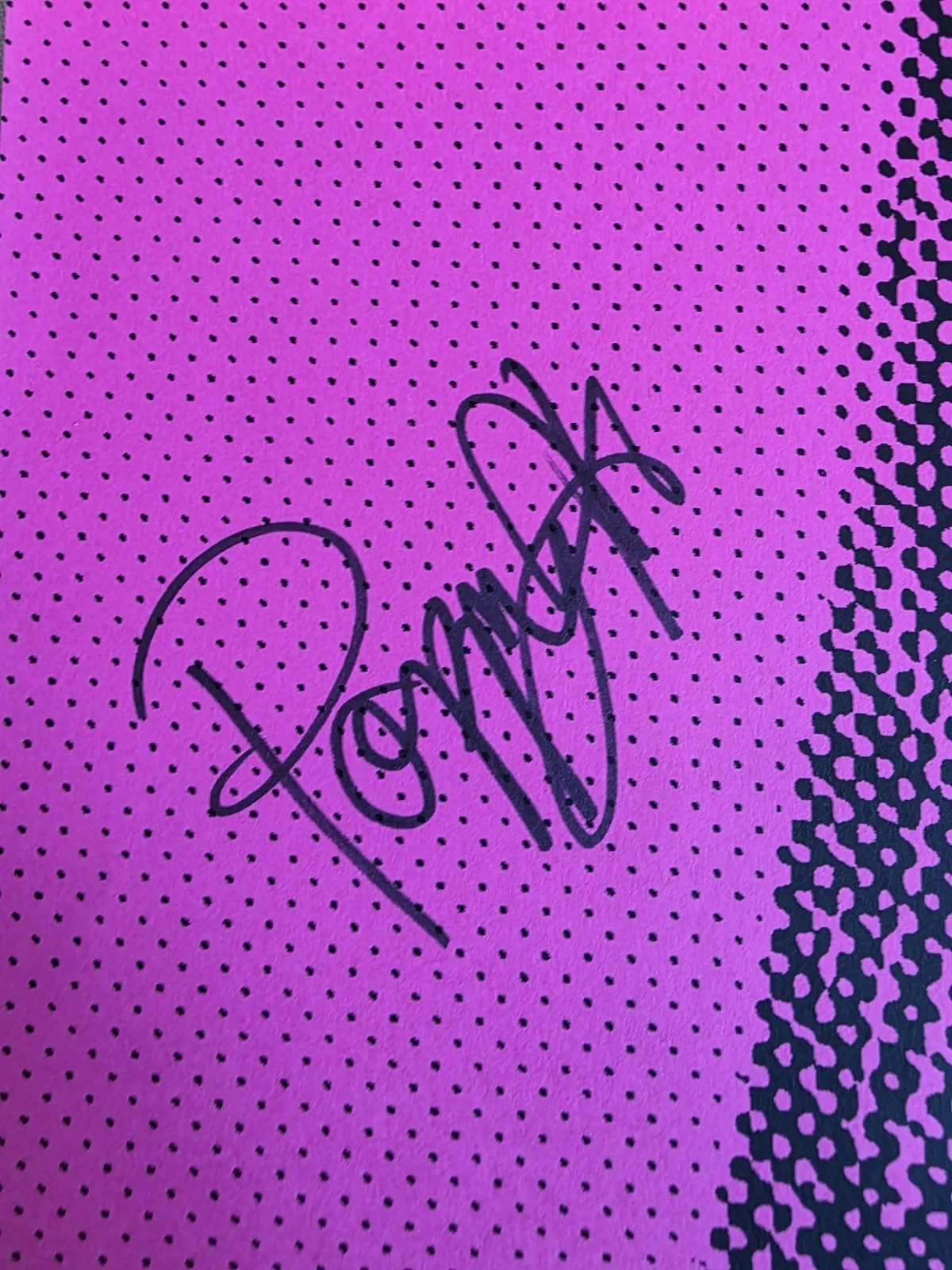 Signed VIP Poster - I Disagree Tour 2020 - That Poppy, изображение 2