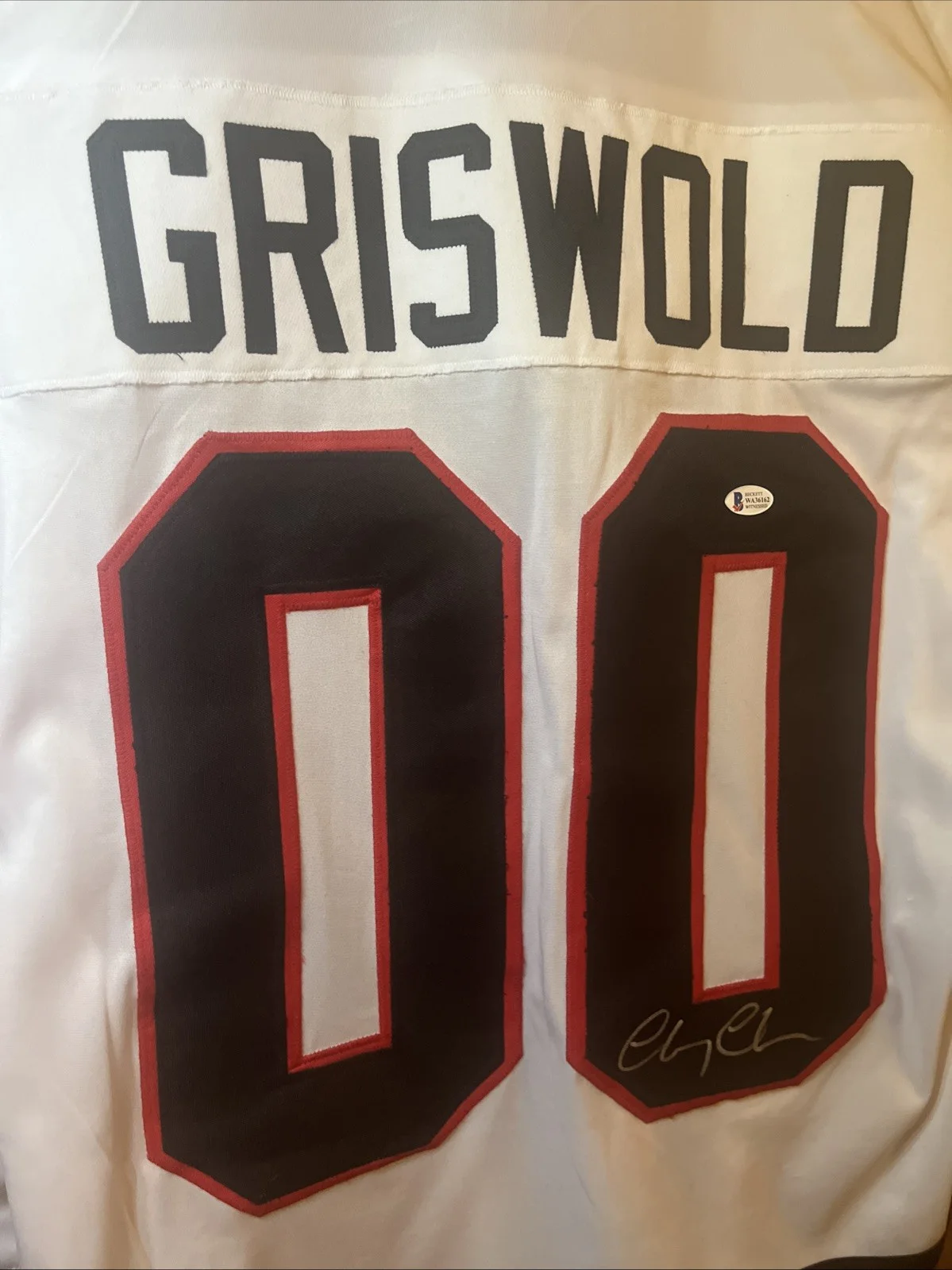 Chevy Chase — Autographed/signed Chevy Chase Custom Hockey Jersey Christmas Vacation BAS COA, изображение 2