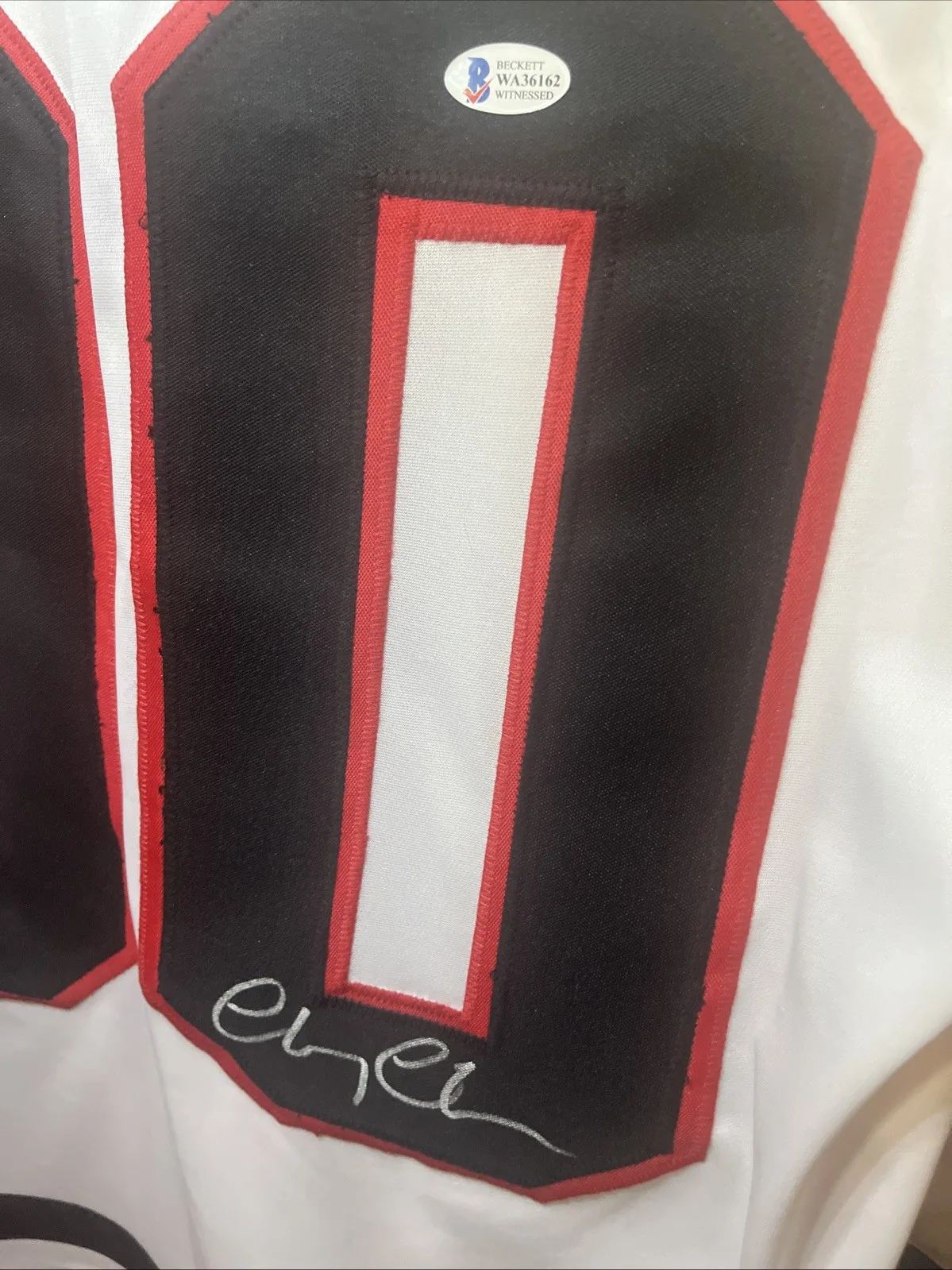 Chevy Chase — Autographed/signed Chevy Chase Custom Hockey Jersey Christmas Vacation BAS COA, изображение 4