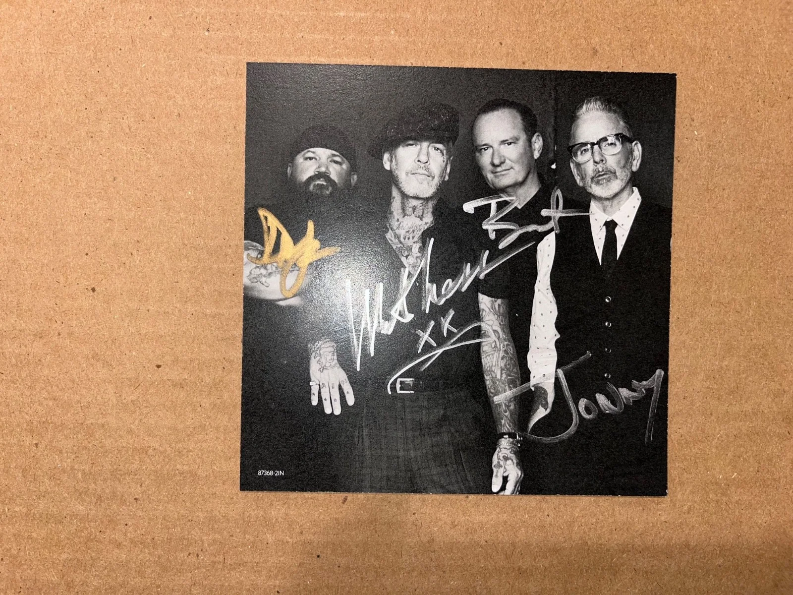 Social Distortion Signed Autographed CD Born To Kill, image 3