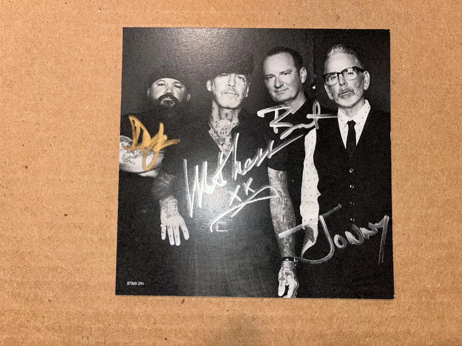 Social Distortion Signed Autographed CD Born To Kill, image 4