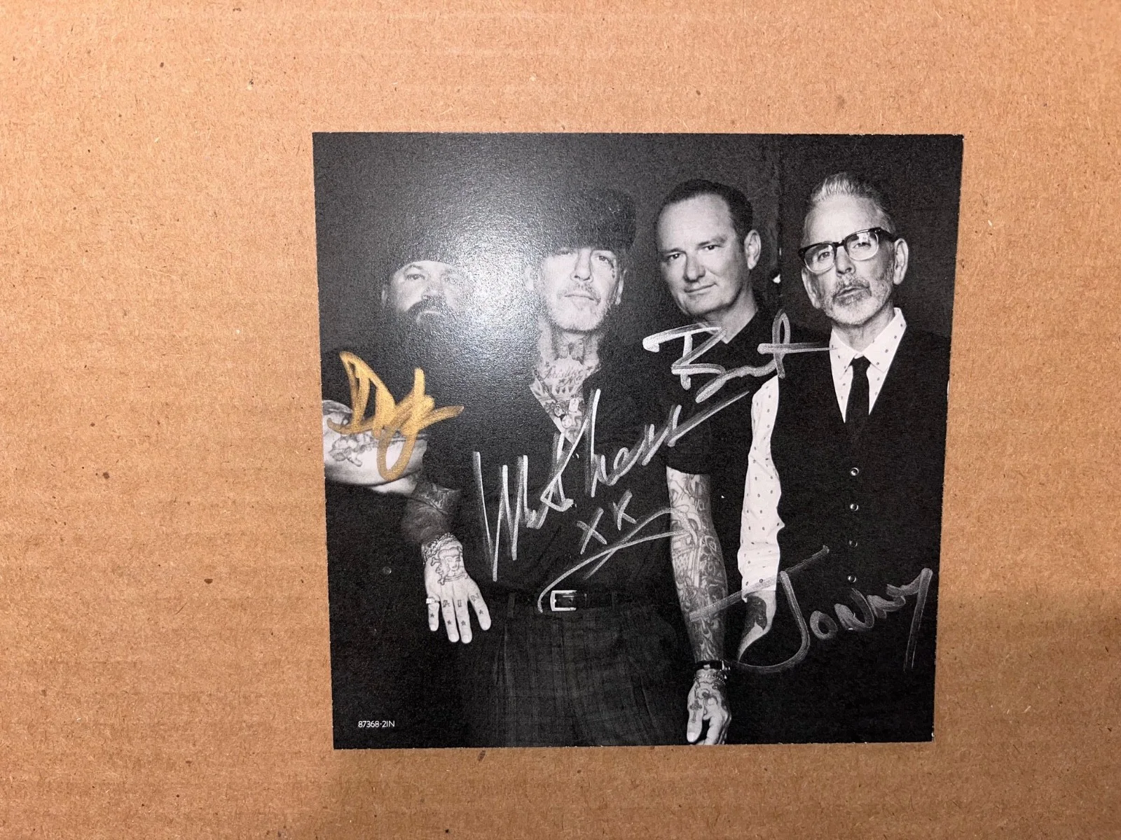 Social Distortion Signed Autographed CD Born To Kill, image 5