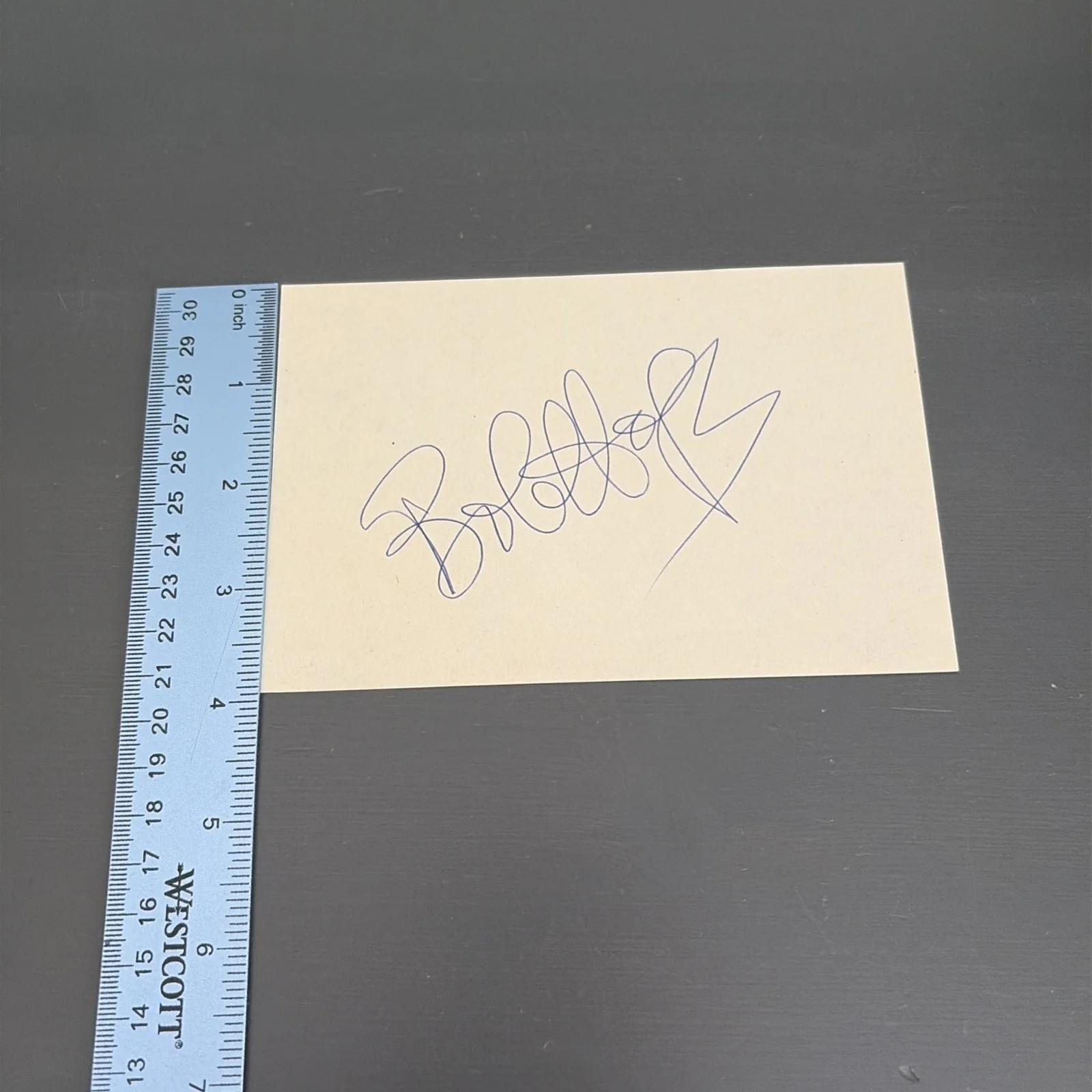 BOB HOPE Authentic Autograph Hand Signed while in Atlanta Airport 1974, изображение 4
