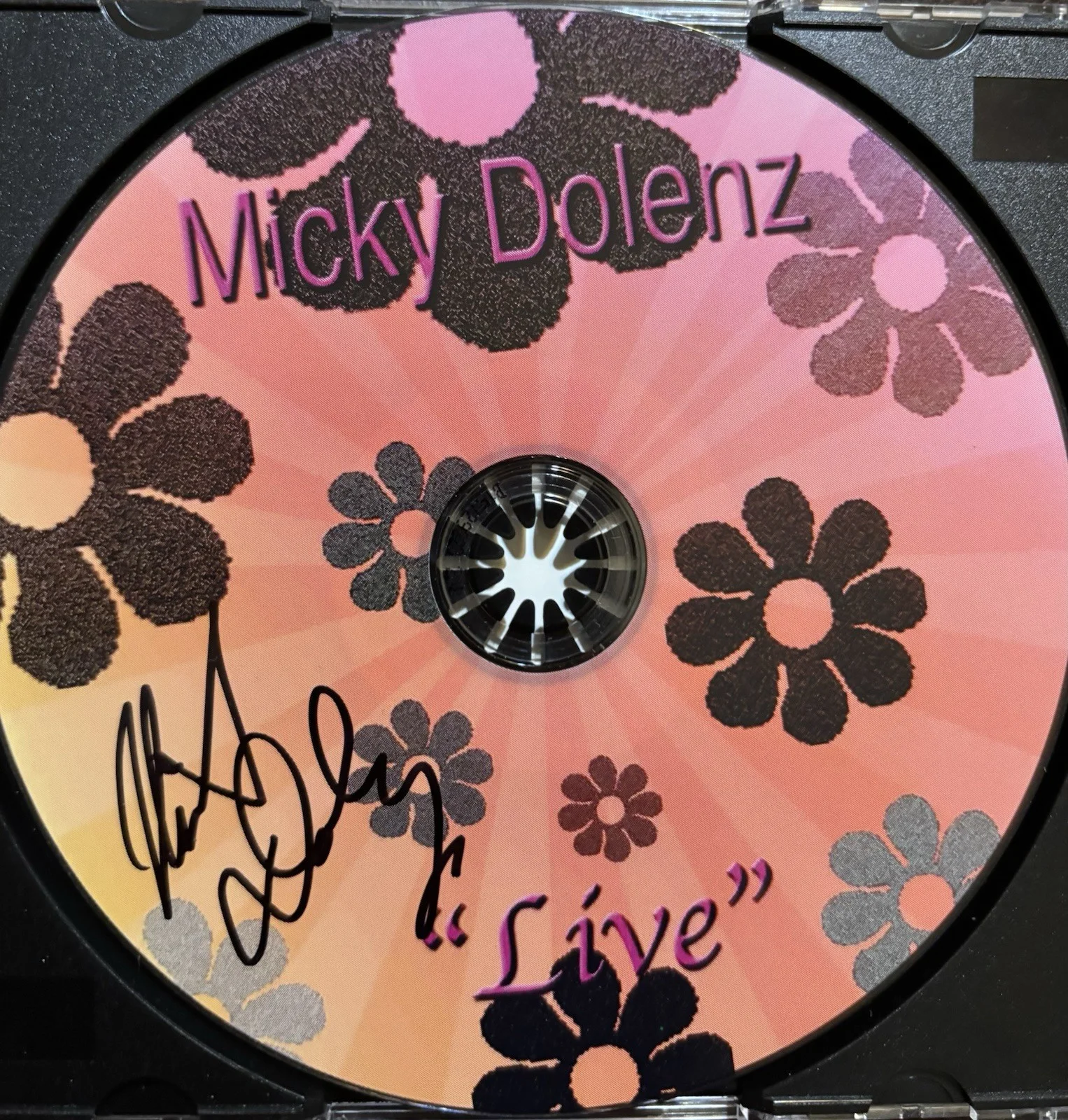 Micky Dolenz SIGNED Live CD Autographed Original 20 Tracks Klarity, изображение 2