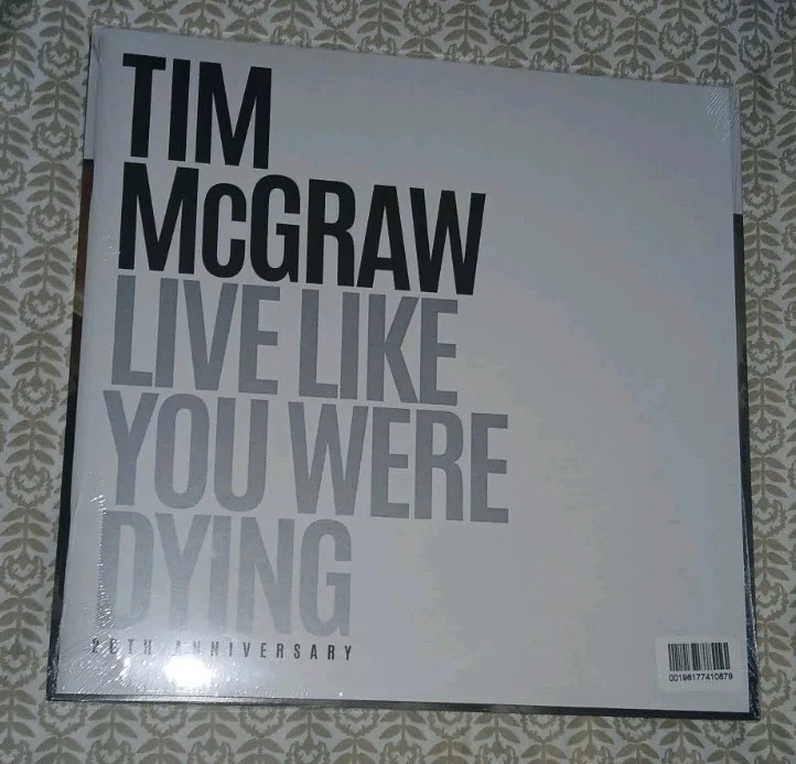 Tim McGraw Signed Sealed Live Like You Were Dying 20th Viny Record Albuml + Book, изображение 2