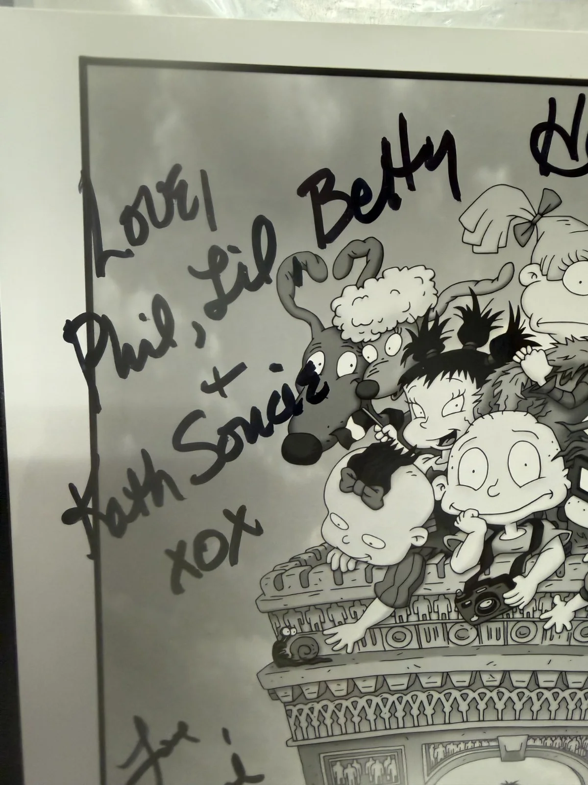 EG Daily AUTOGRAPH SIGNED Rugrats IN PARIS THE MOVIE PHOTO 8x10 NO COA, изображение 2