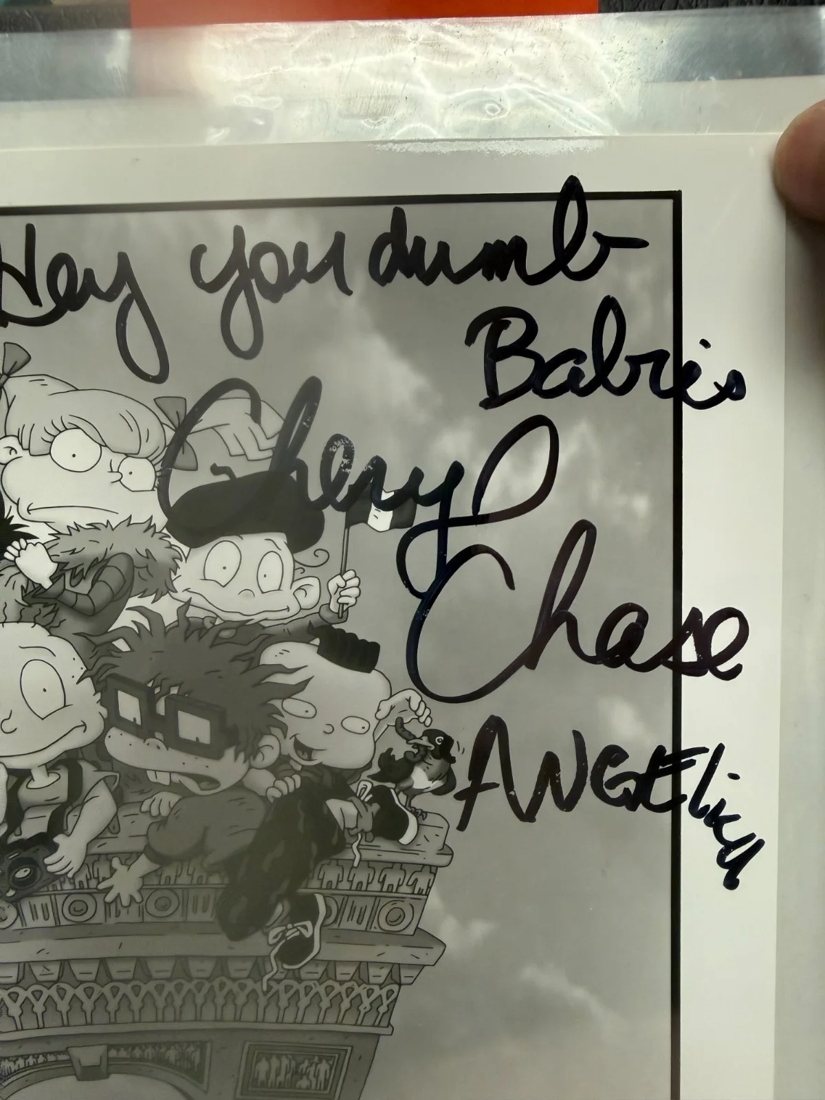 EG Daily AUTOGRAPH SIGNED Rugrats IN PARIS THE MOVIE PHOTO 8x10 NO COA, изображение 3
