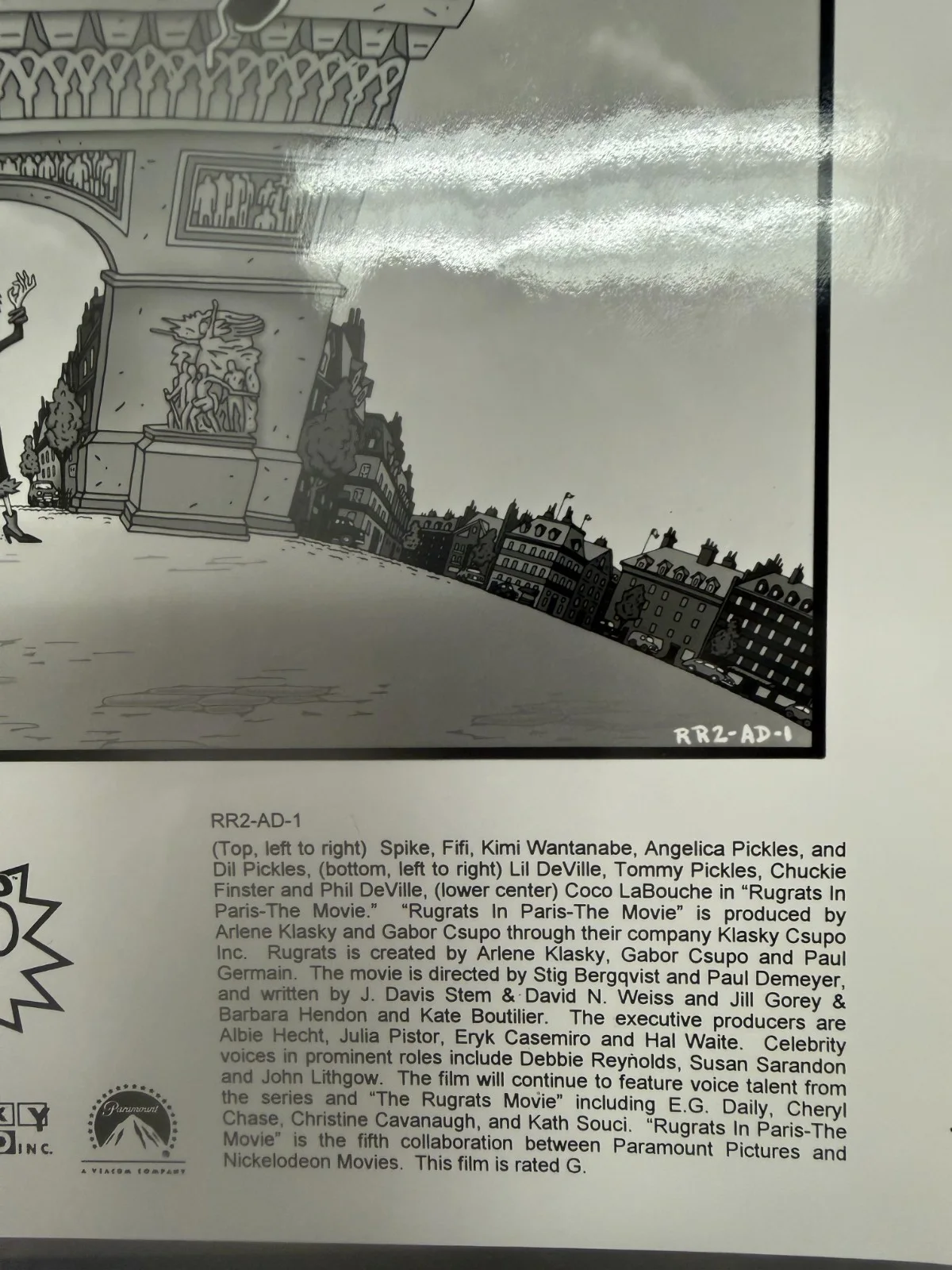 EG Daily AUTOGRAPH SIGNED Rugrats IN PARIS THE MOVIE PHOTO 8x10 NO COA, изображение 5