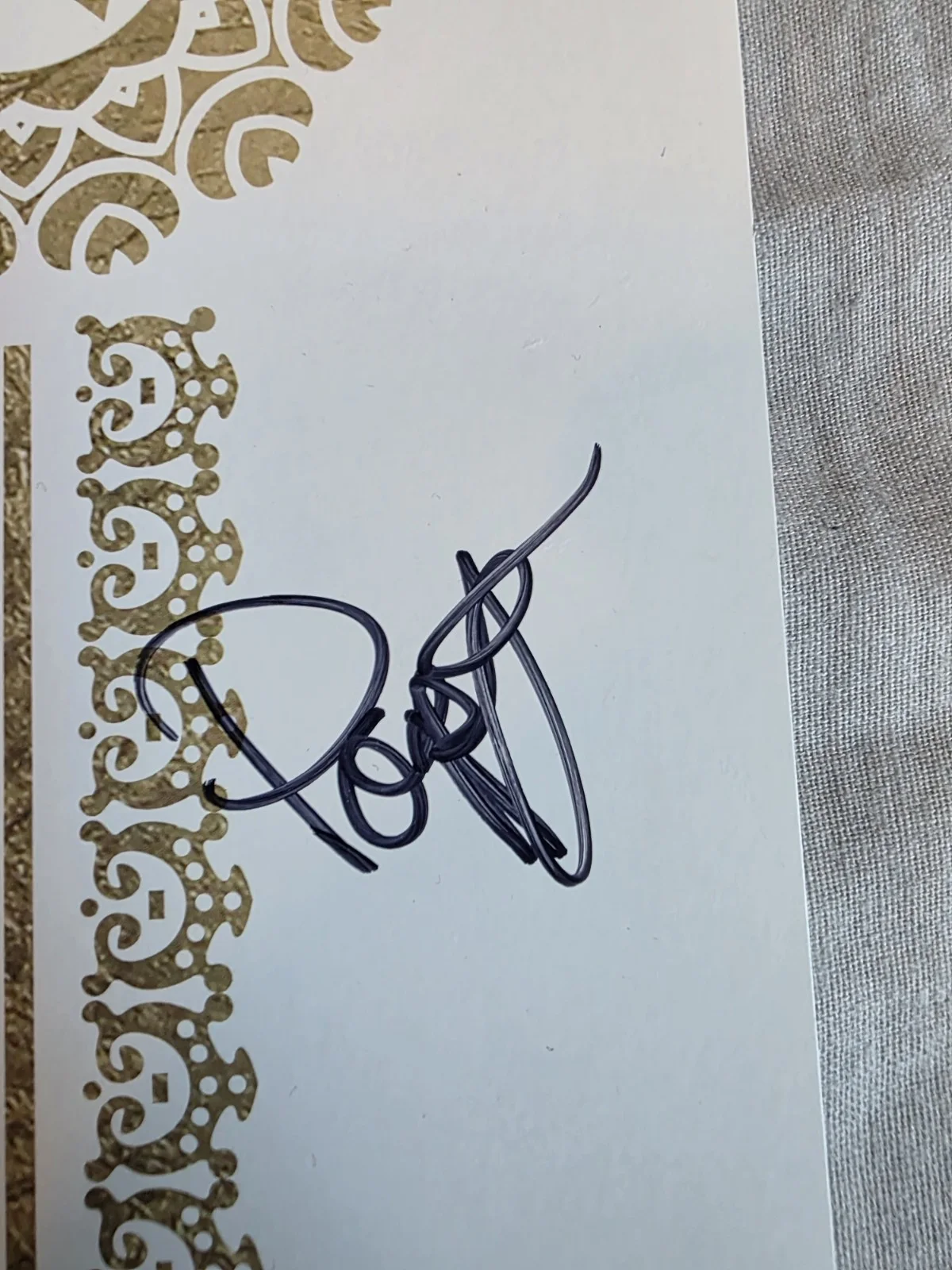 Signed VIP Poster - Am I a Girl? Tour 2019 - That Poppy, изображение 2