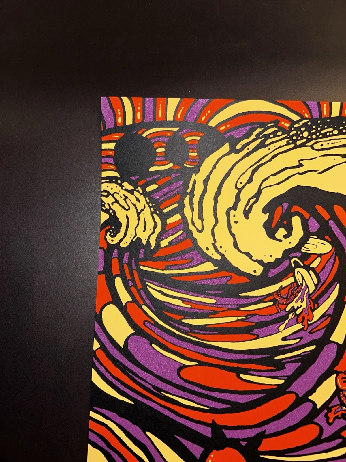 RNDM (Jeff Ament) Boston Poster 2016 AP Signed & # by Brad Klausen Not Pearl Jam, image 3
