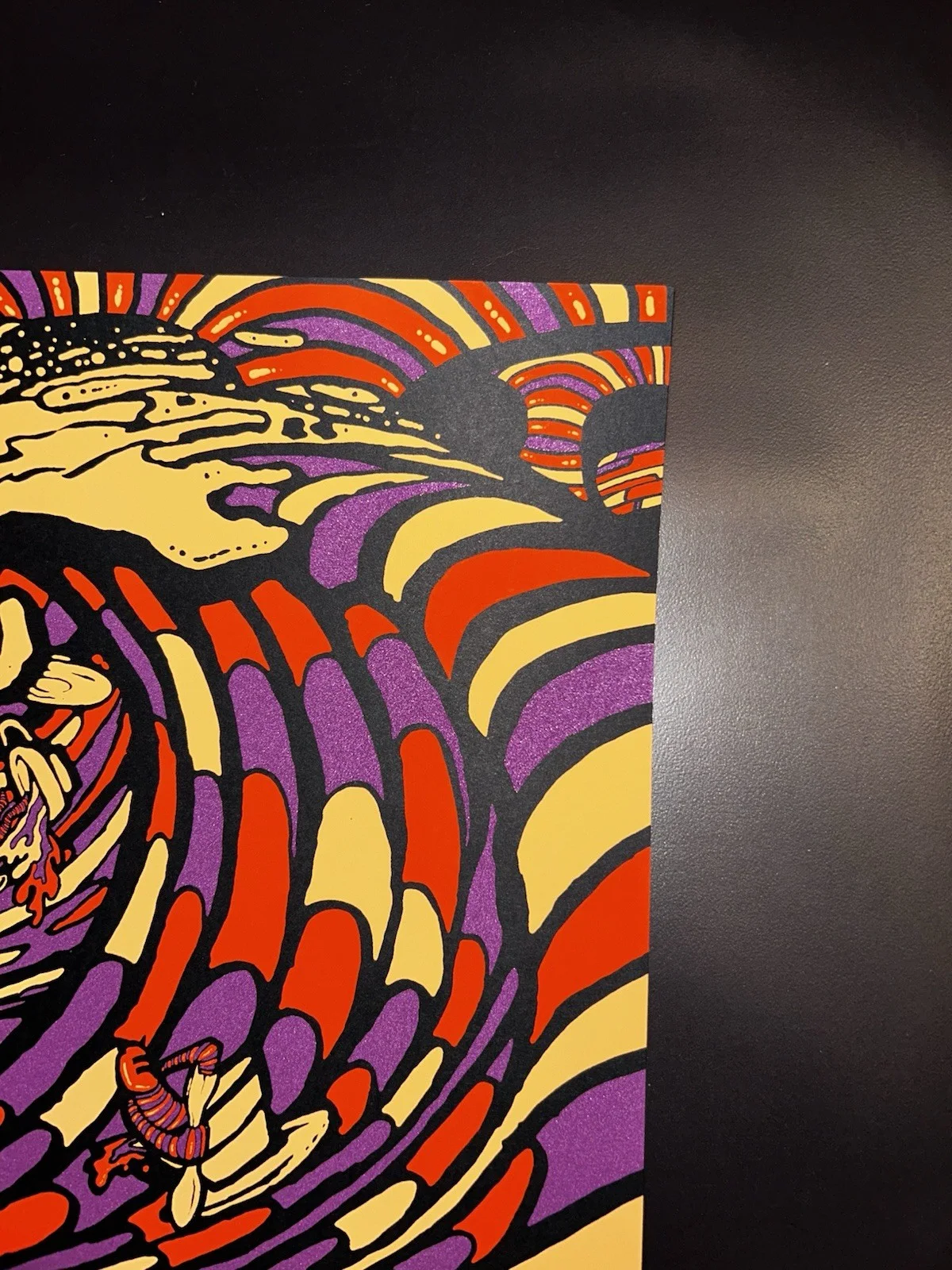 RNDM (Jeff Ament) Boston Poster 2016 AP Signed & # by Brad Klausen Not Pearl Jam, image 4
