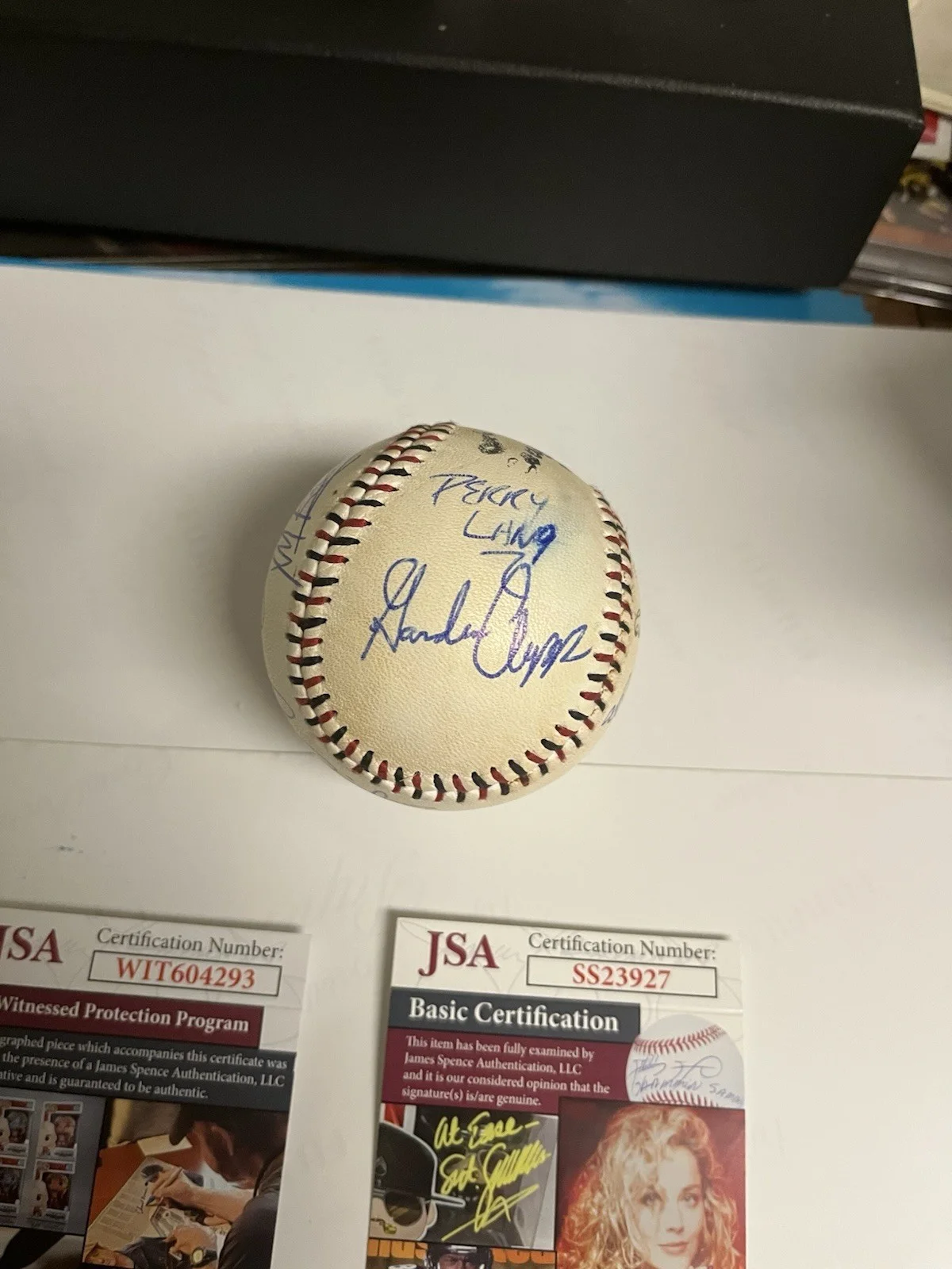 Autographed 8 Men Out Movie Baseball Charlie Sheen Cusack Sweeney +4 JSA Signed, изображение 3