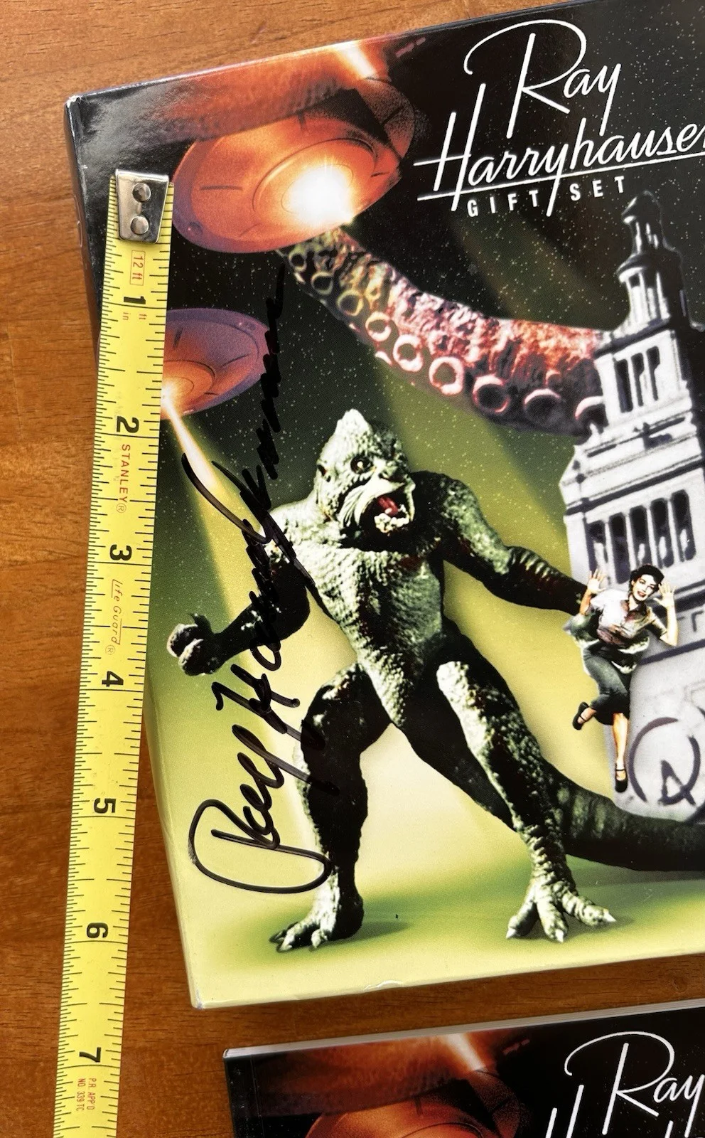 RARE *SIGNED* RAY HARRYHAUSEN 3 Movie DVD Gift Set STOP MOTION PIONEER, изображение 2