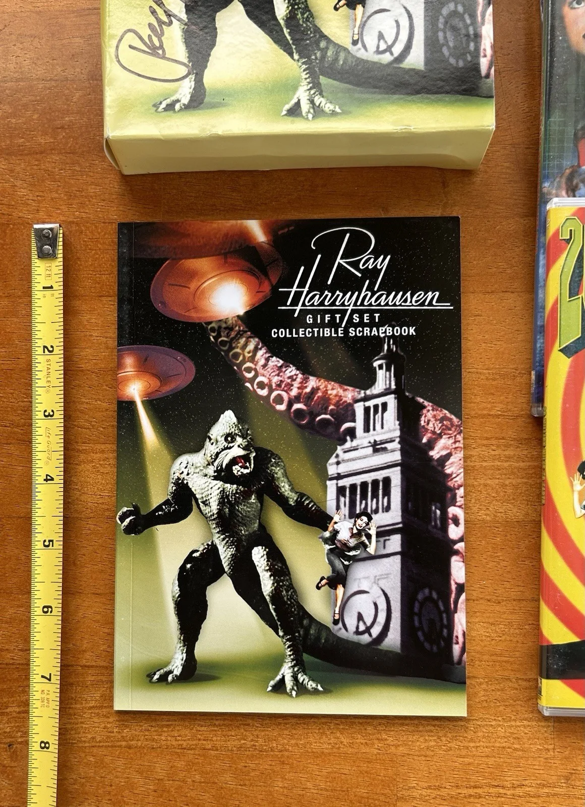 RARE *SIGNED* RAY HARRYHAUSEN 3 Movie DVD Gift Set STOP MOTION PIONEER, изображение 3