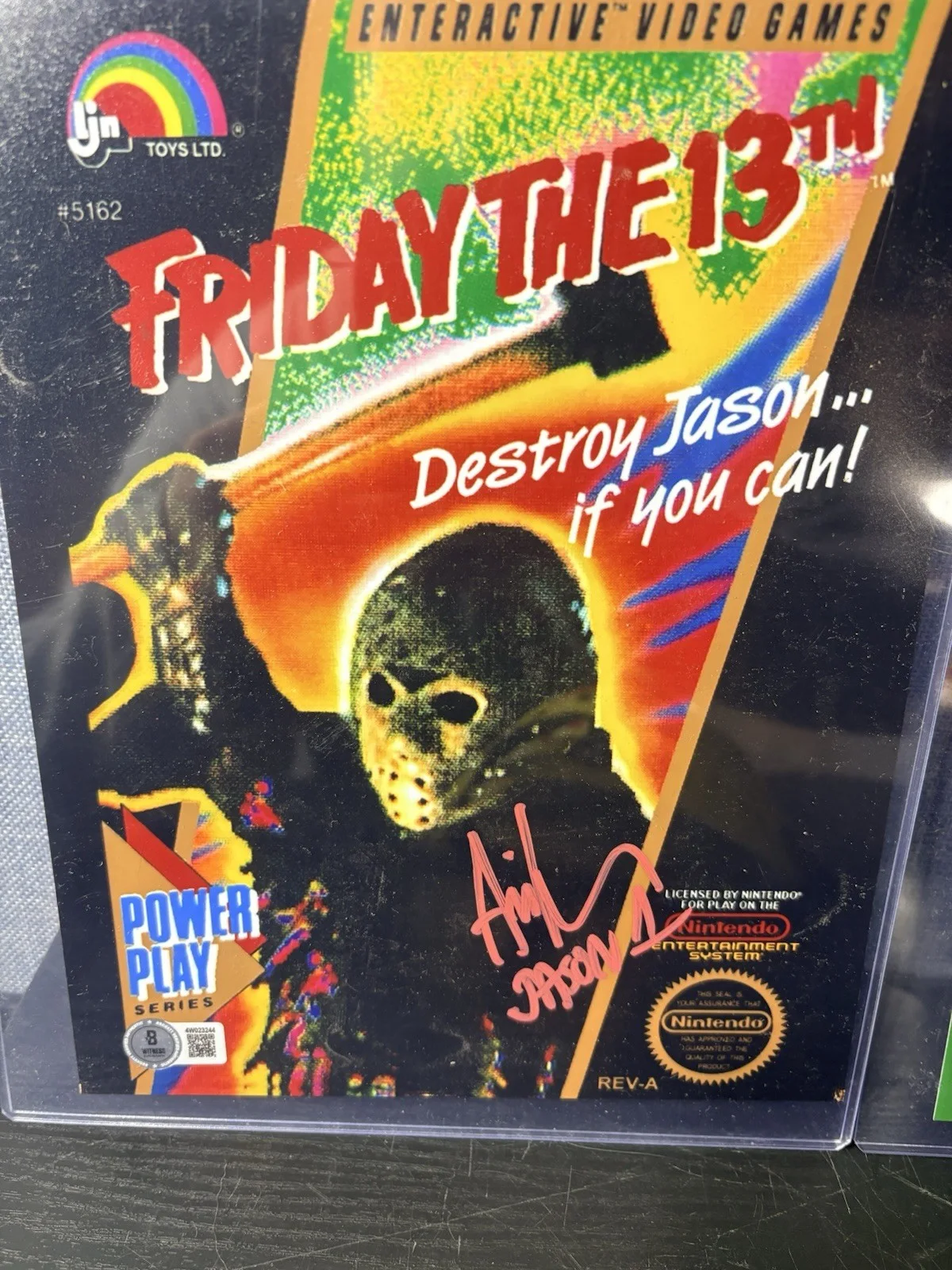Jason Vorhees Friday The 13th Ari Lehman Autograph Mask And Photo Lot With Coas, изображение 2