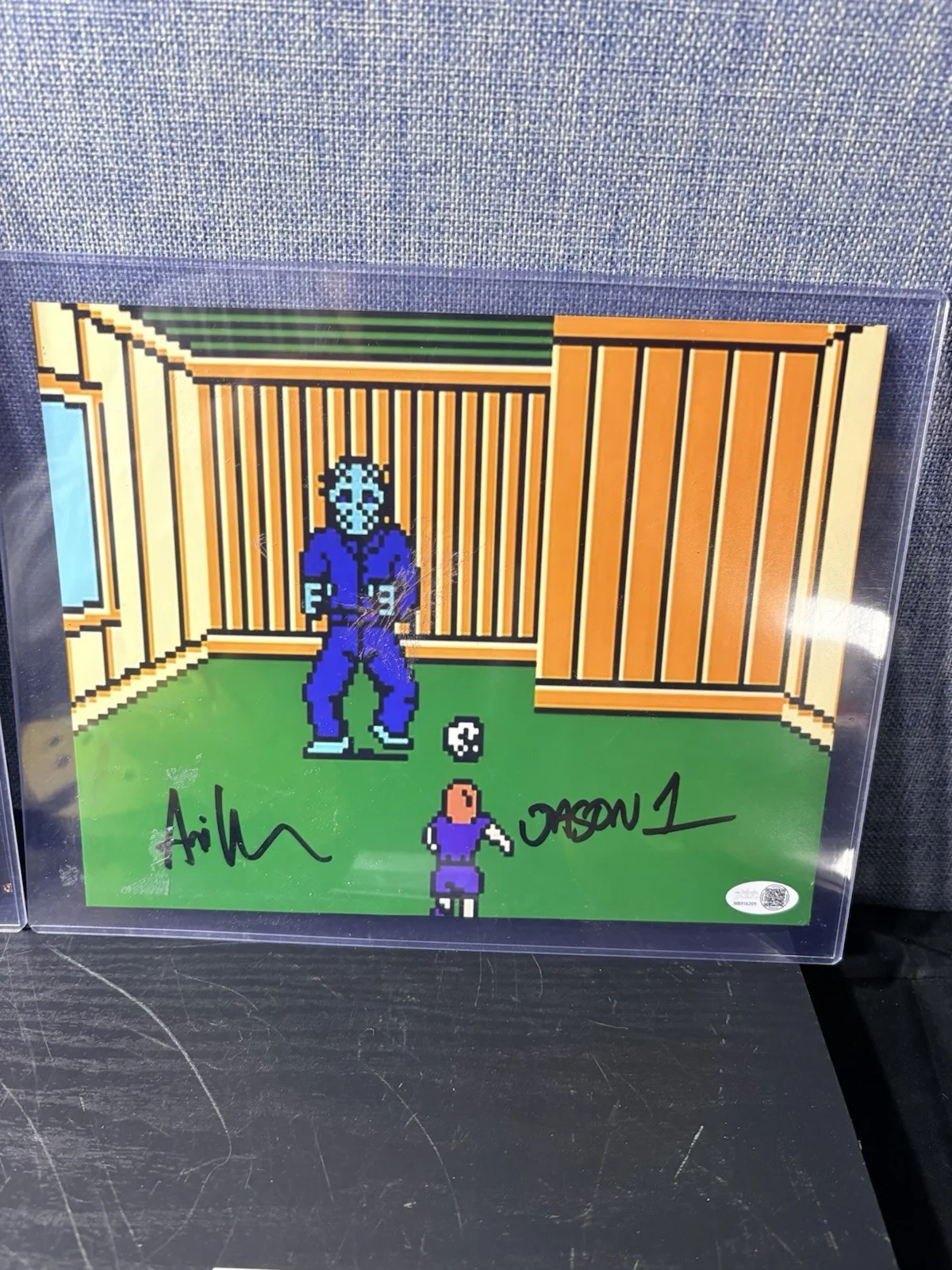Jason Vorhees Friday The 13th Ari Lehman Autograph Mask And Photo Lot With Coas, изображение 5