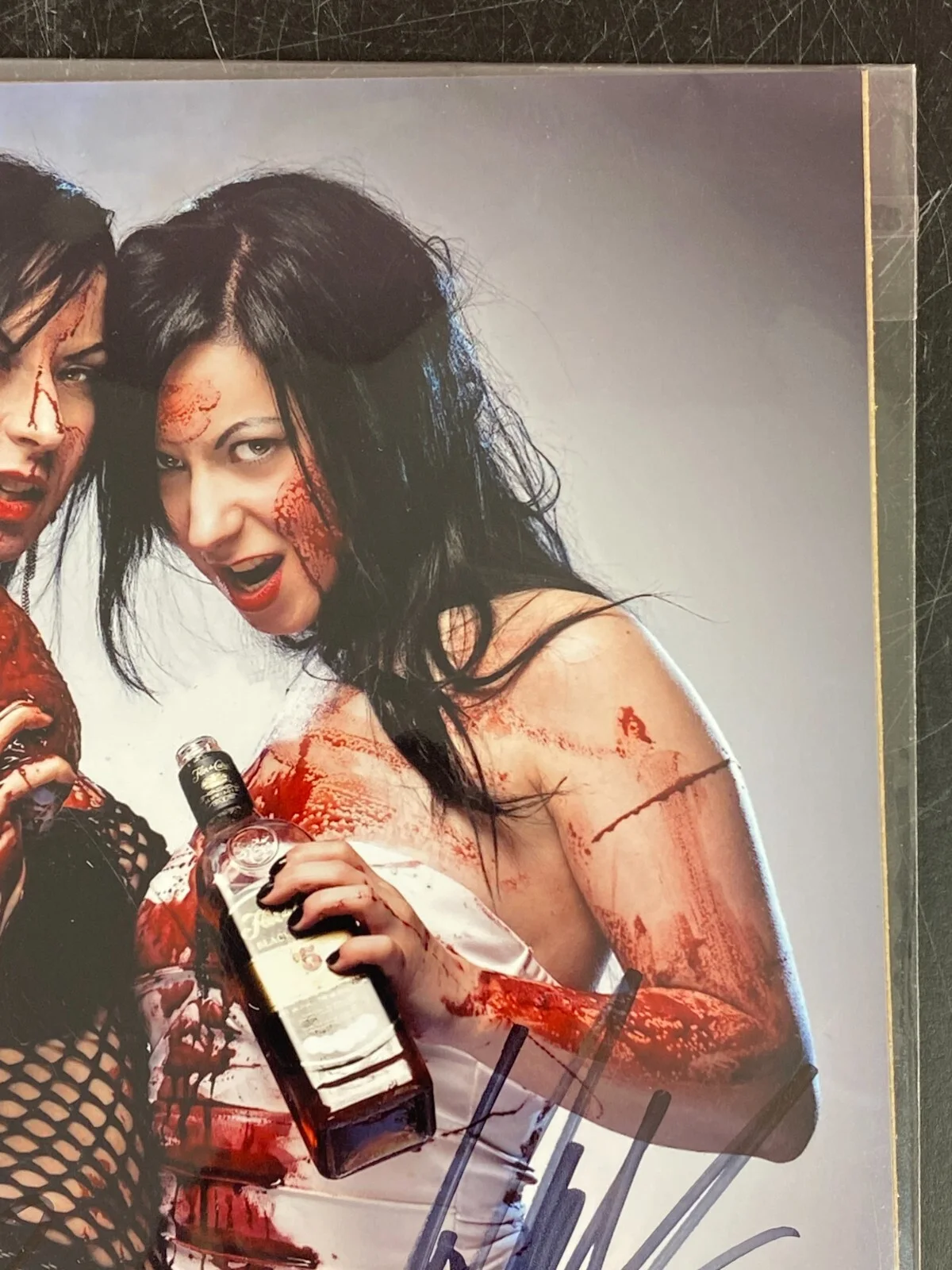 Soska Sisters — Jen Soska Sylvia Soska American Mary Twisted Twins BAM COA 8 x 10 Autograph, изображение 3