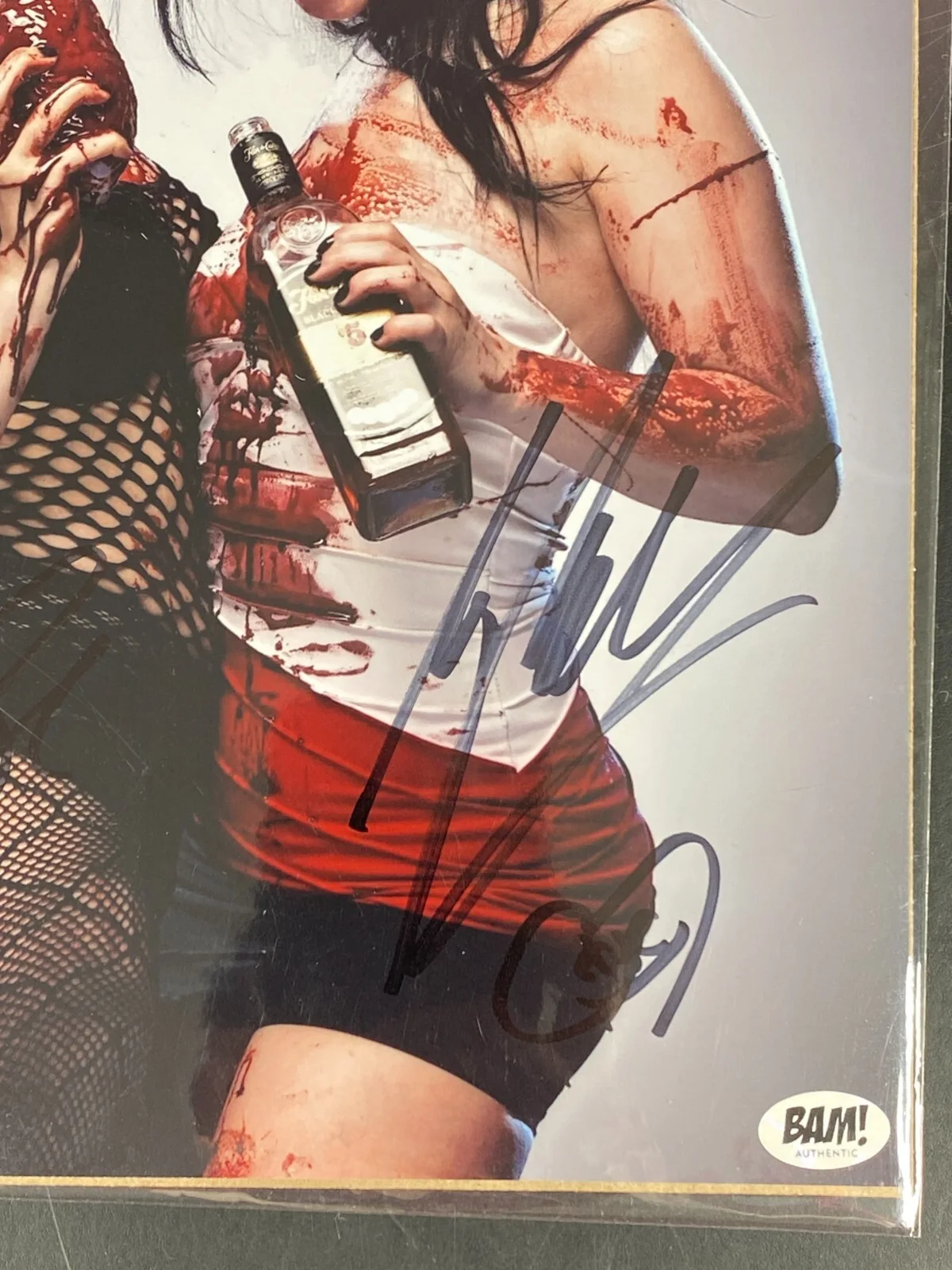 Soska Sisters — Jen Soska Sylvia Soska American Mary Twisted Twins BAM COA 8 x 10 Autograph, изображение 4