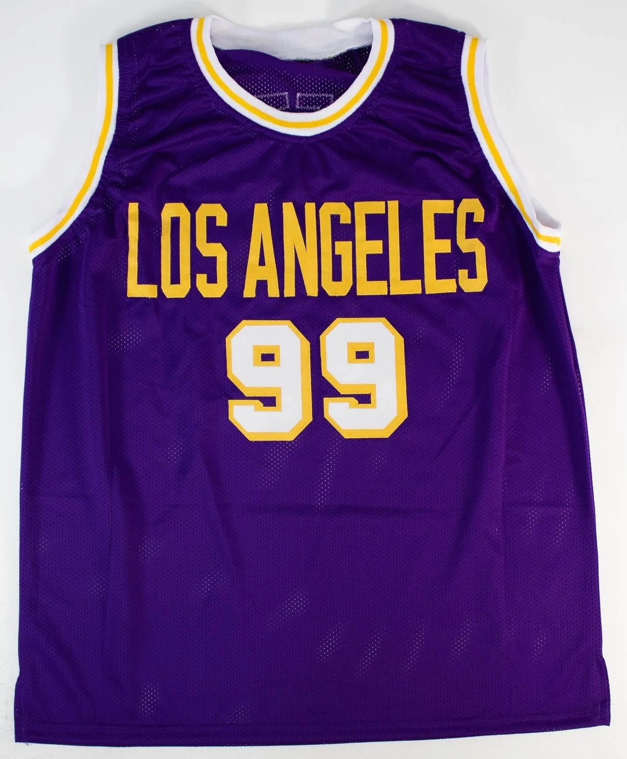 Chevy Chase — Chevy Chase Signed / Autographed Fletch Lakers Purple Jersey Beckett COA, image 3