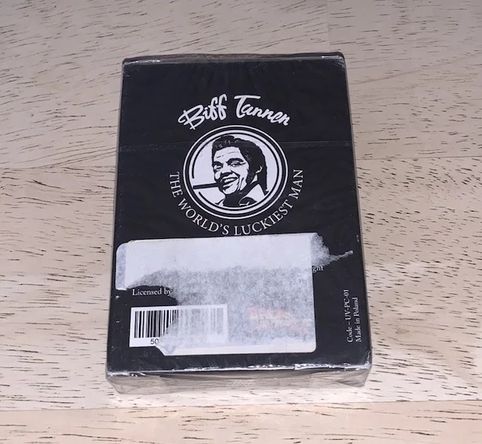 Back To The Future Part II Biff Tannen Pleasure Paradise Playing Cards Fanattik, изображение 2