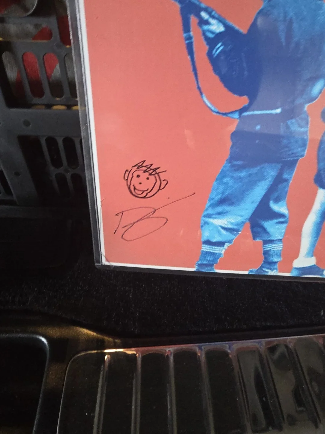 Signed Freedom Fry Record Store Day 2015 Fingerprints Concert Poster Rare, изображение 4
