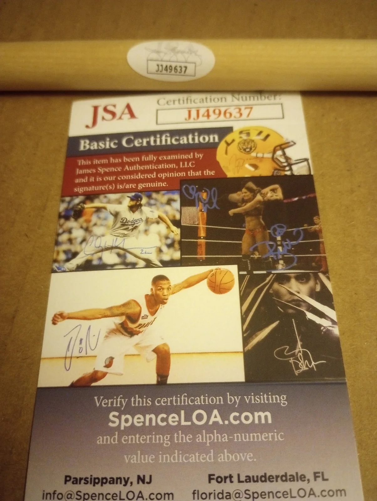 Jeremy Spencer Signed Drumstick Former Five Finger Death Punch Drummer. Jsa..., image 4