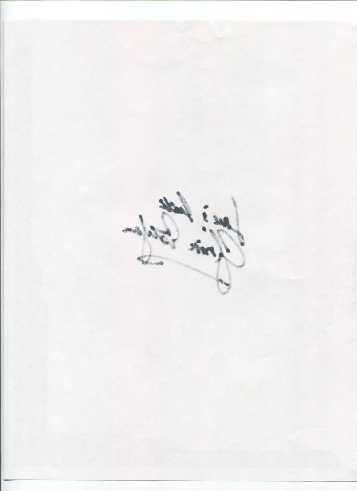 Gloria Estefan Signed 8.5 x 11 Inch Page Autographed Actress Singer, изображение 2