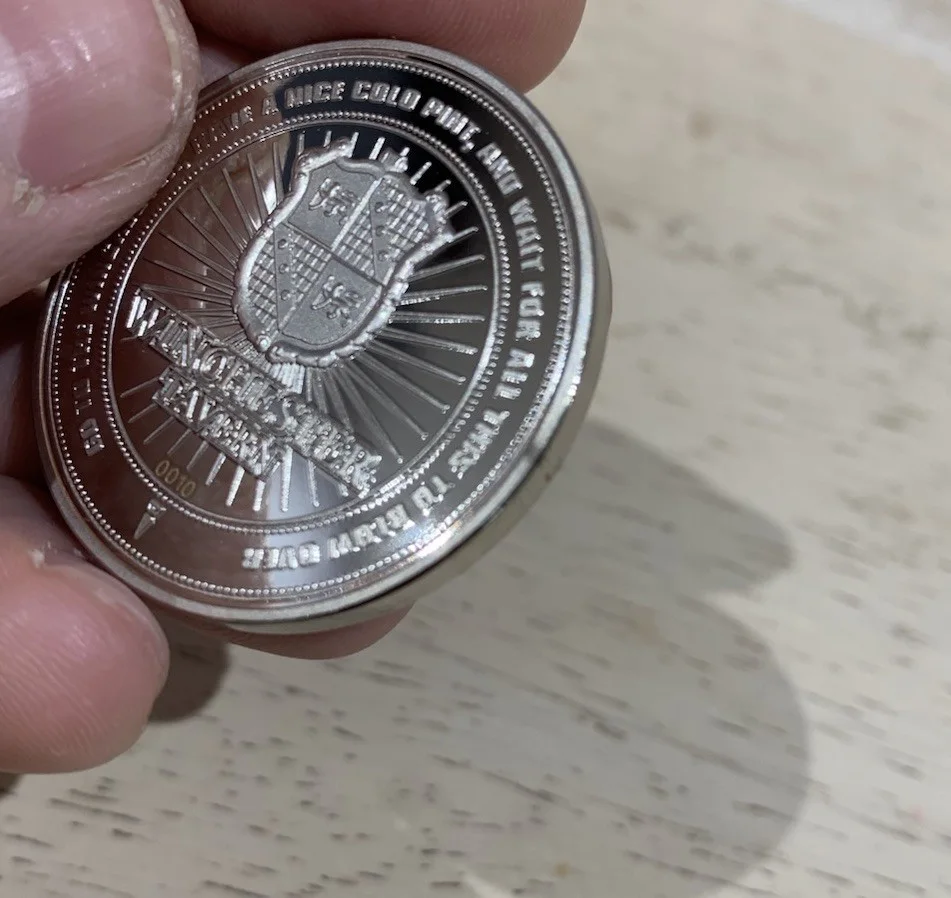 Shaun Of The Dead Limited Edition Coin Iron Gut, image 3