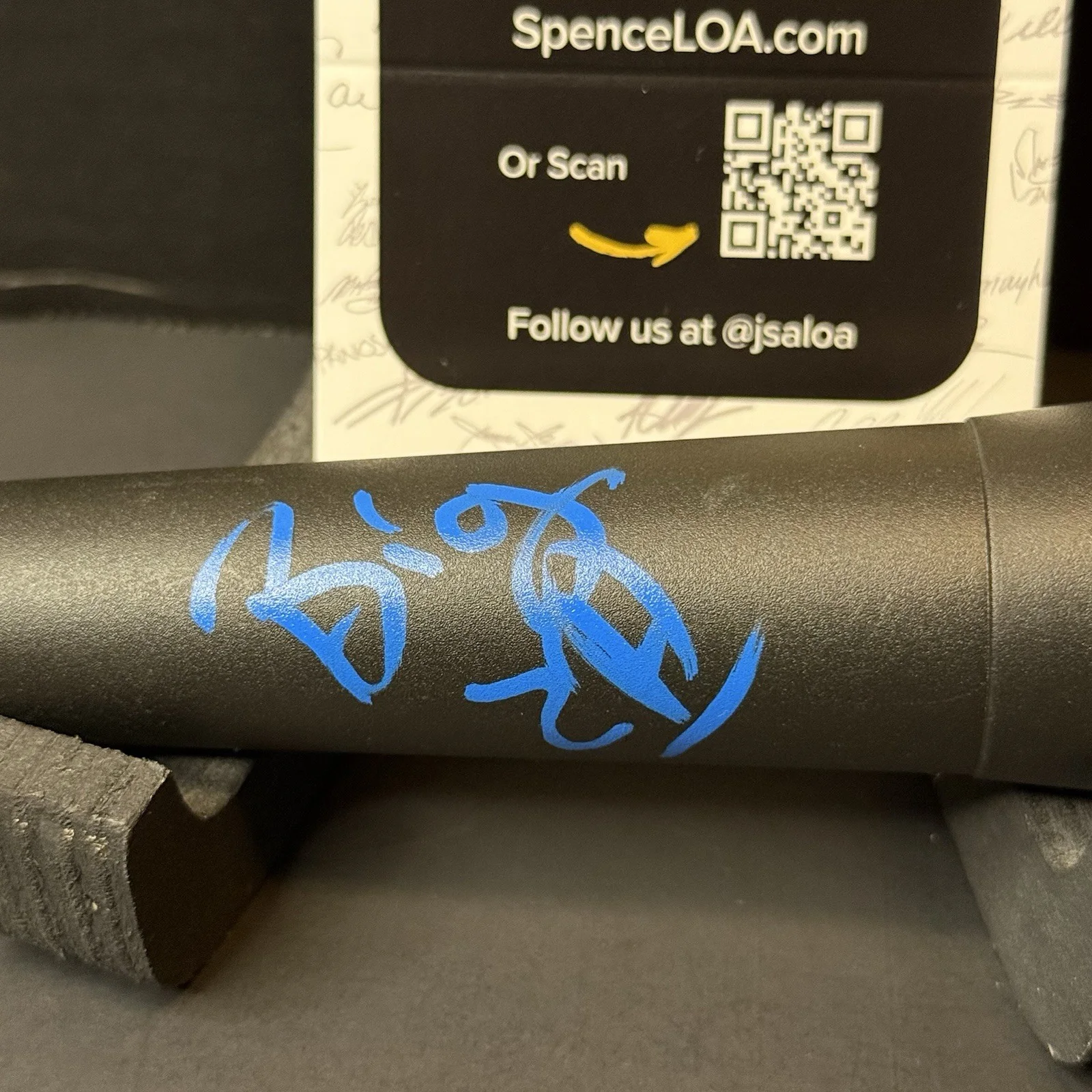 Bossman Dlow Signed Microphone Rapper Autographed Mic Big Za Motion Part JSA COA, image 2