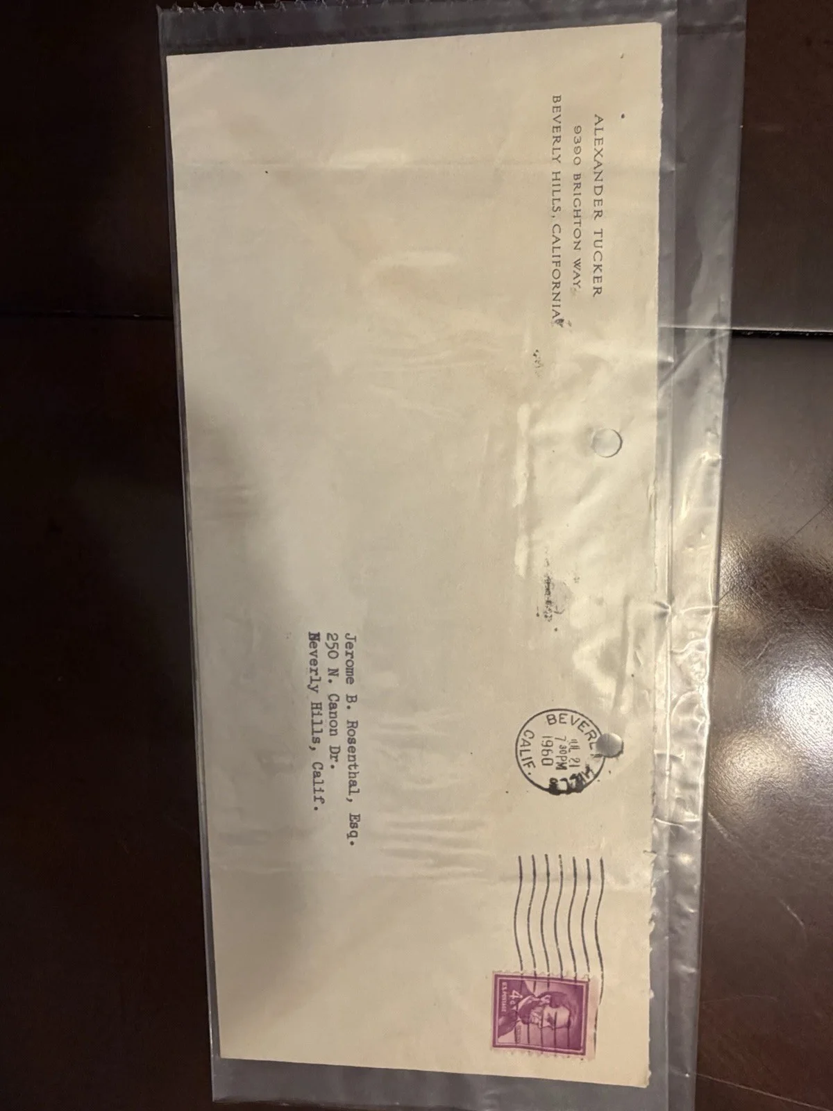 1960 Zeppo Marx TLS Typed Letter Signed Rare With COA Actor, image 5