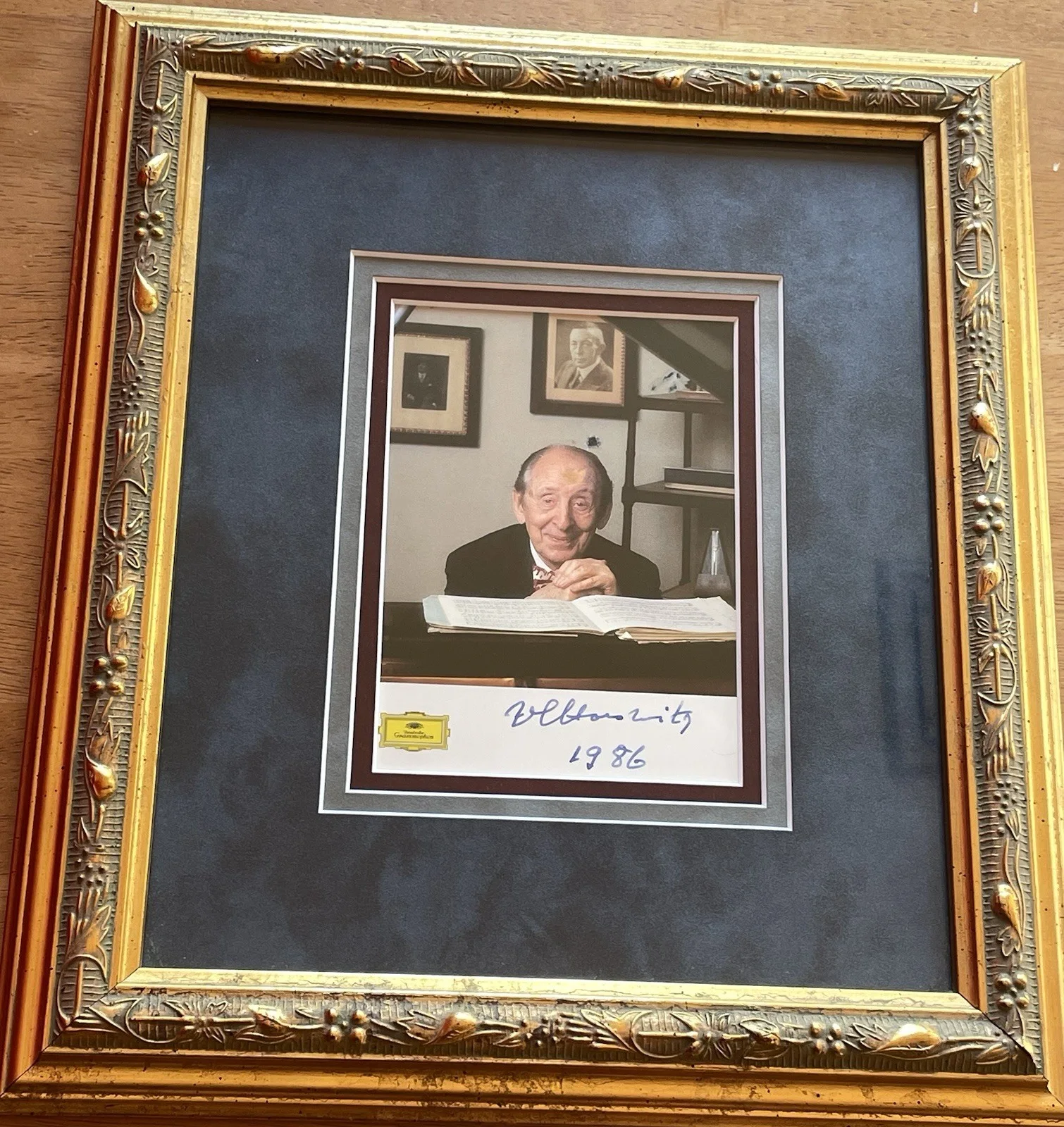Pianist Vladimir Horowitz Autograph Photo (Framed), изображение 5
