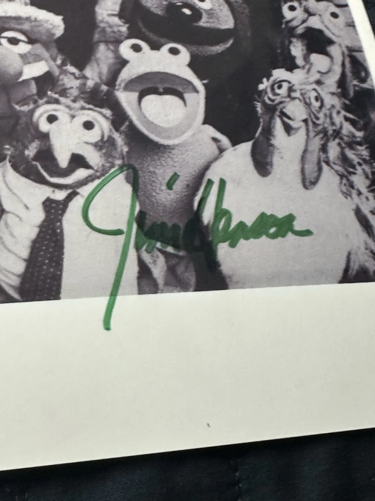 Jim Henson — The Muppet Show Jim Henson Signed 8x10 Photo Autograph Muppets Vintage, изображение 2