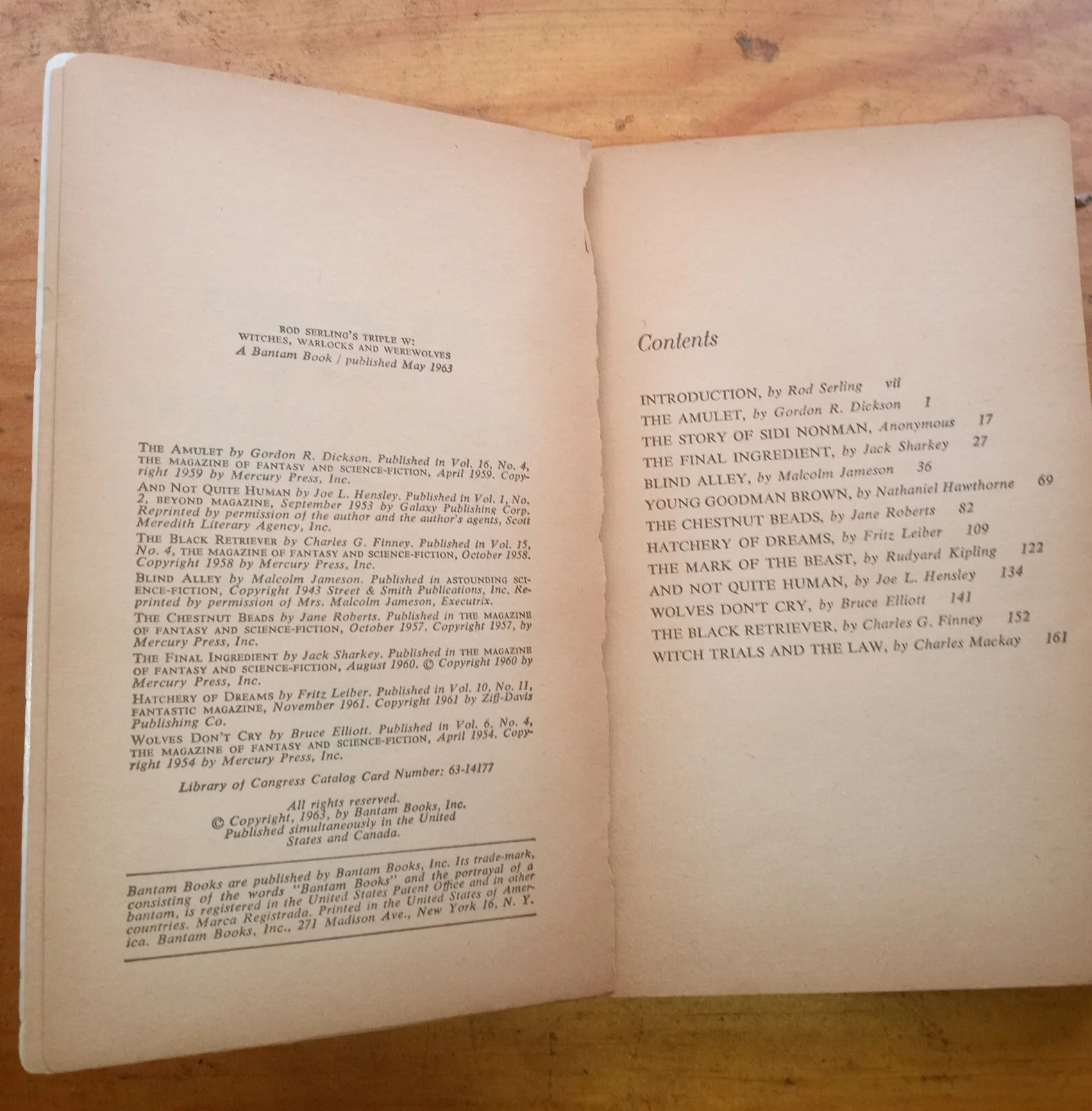 rod Serling — ROD SERLING Signed 1ST EDITION TRIPLE W (1963) AWESOME INSCRIPTION JSA COA, изображение 5