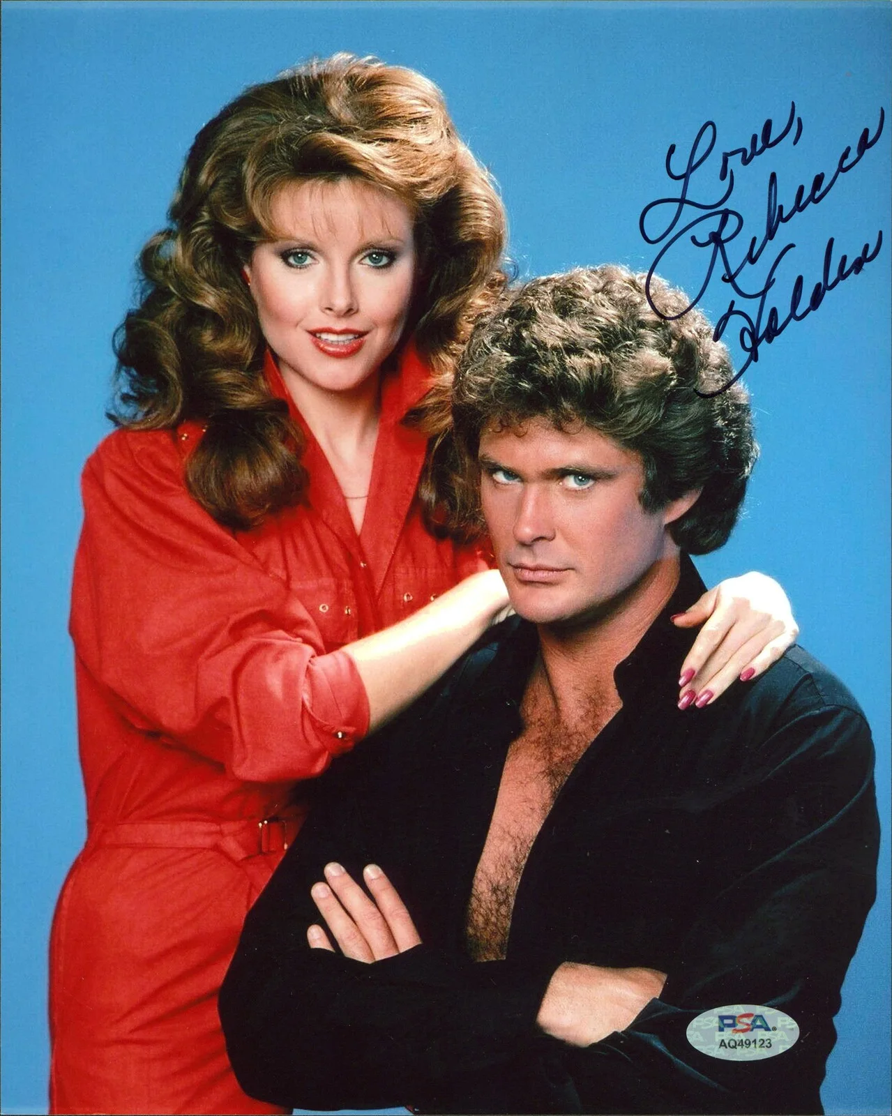 Rebecca Holden — Rebecca Holden Knight Rider "Love" Authentic Signed 8x10 Photo PSA/DNA #AQ49123